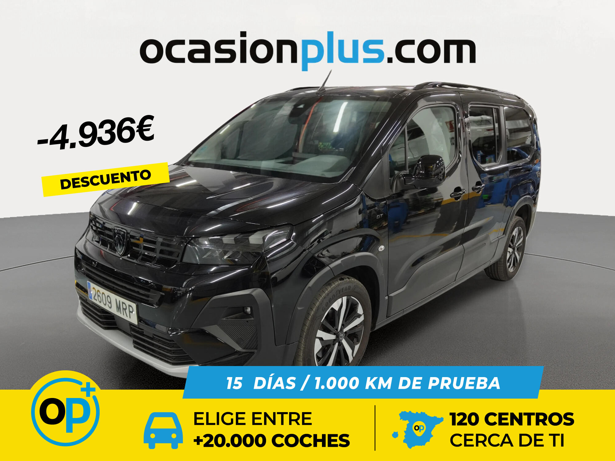 PEUGEOT Rifter (BlueHDi 130 GT Long EAT8 96 kW (130 CV)) en Madrid