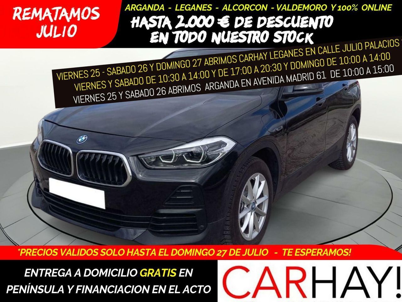 BMW X2 (1.5 IA XDRIVE 25E PHEV OPF AUT) en Madrid