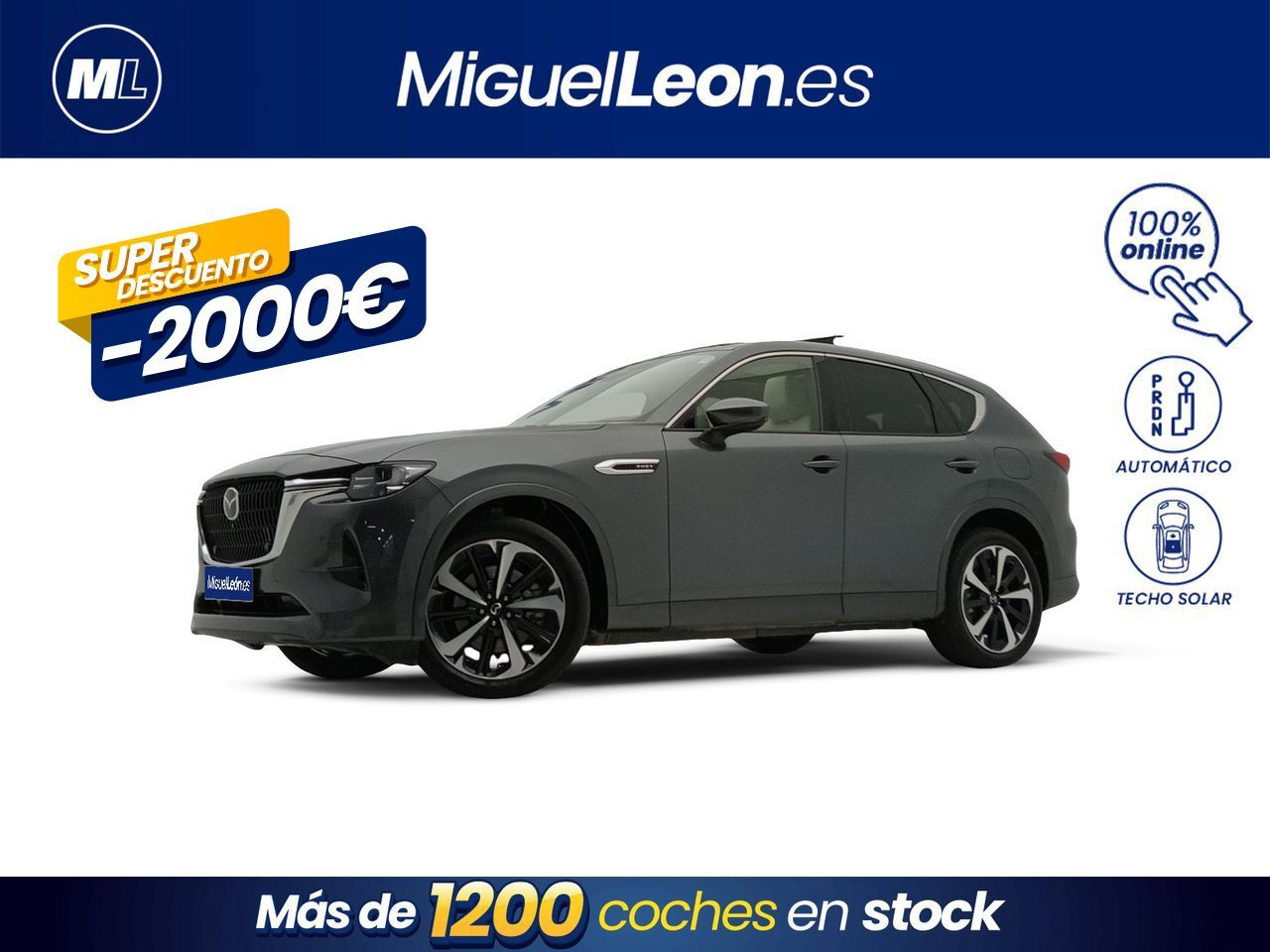 MAZDA CX-60 (e-Skyactiv PHEV Takumi) en Palmas, Las