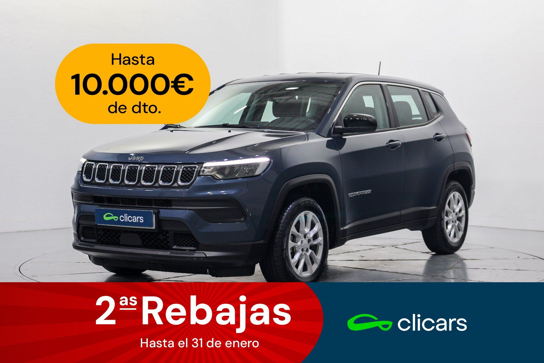 JEEP Compass (Compass 1.5 MHEV Longitude FWD DCT) en Madrid
