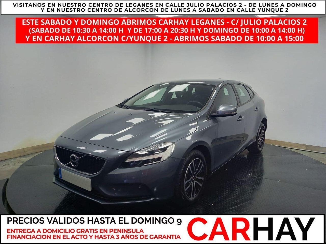 VOLVO V40 (2.0 D2 MOMENTUM GEARTRONIC AUT) en Madrid
