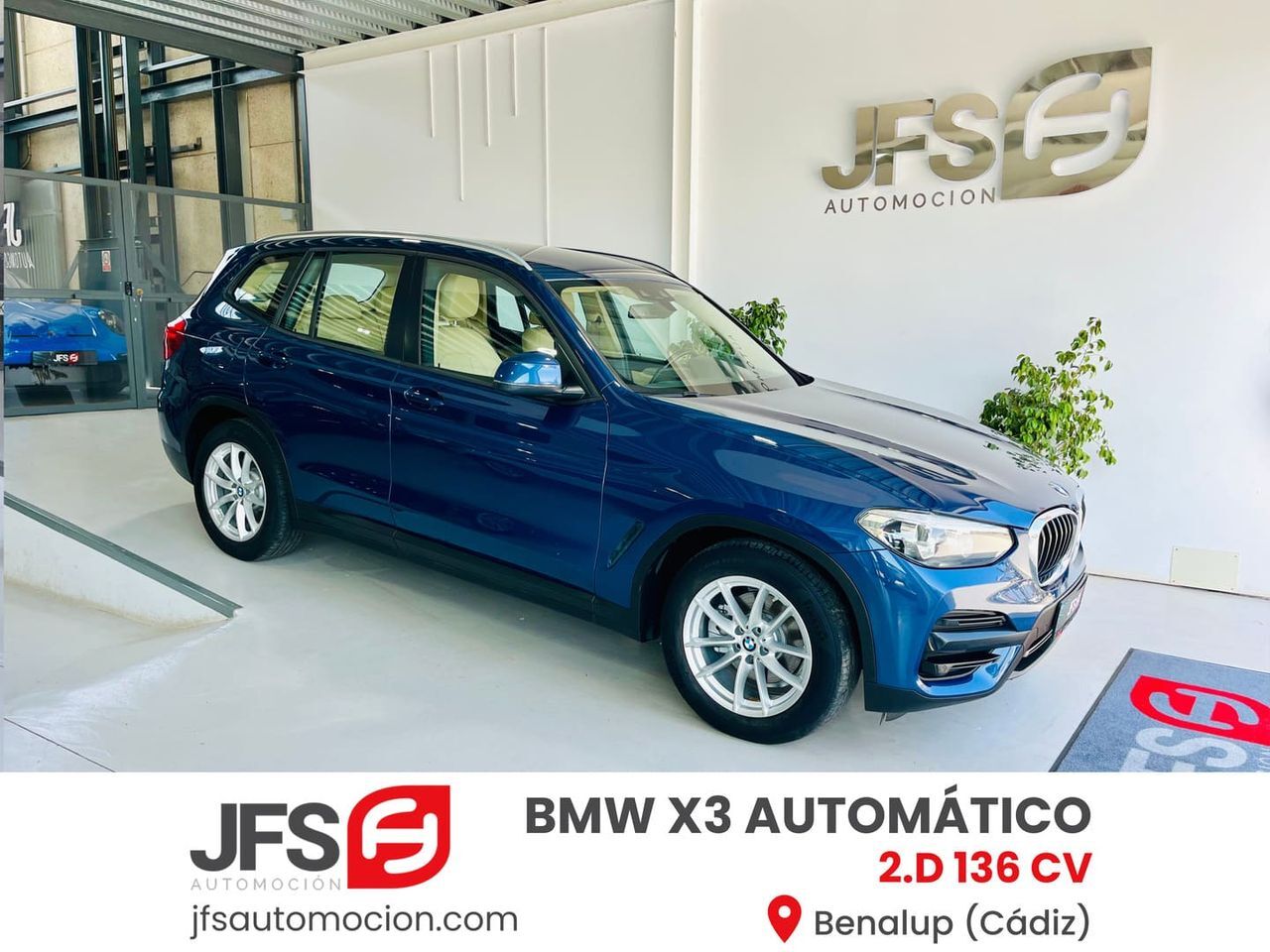 BMW X3 (2.0D 136 CV) en Cádiz