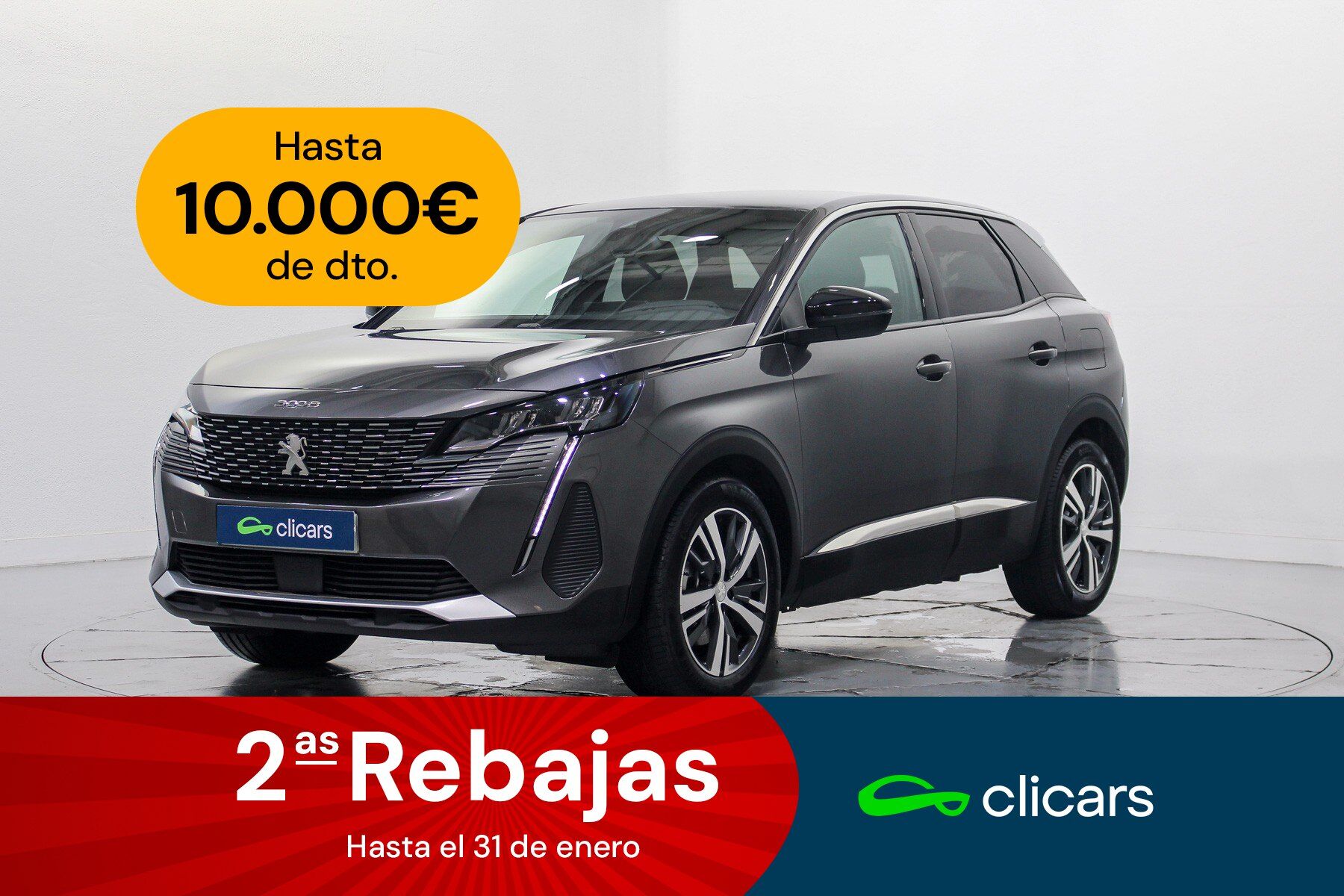 PEUGEOT 3008 (3008 HYB PHEV 180 Allure Pack e-EAT8) en Madrid