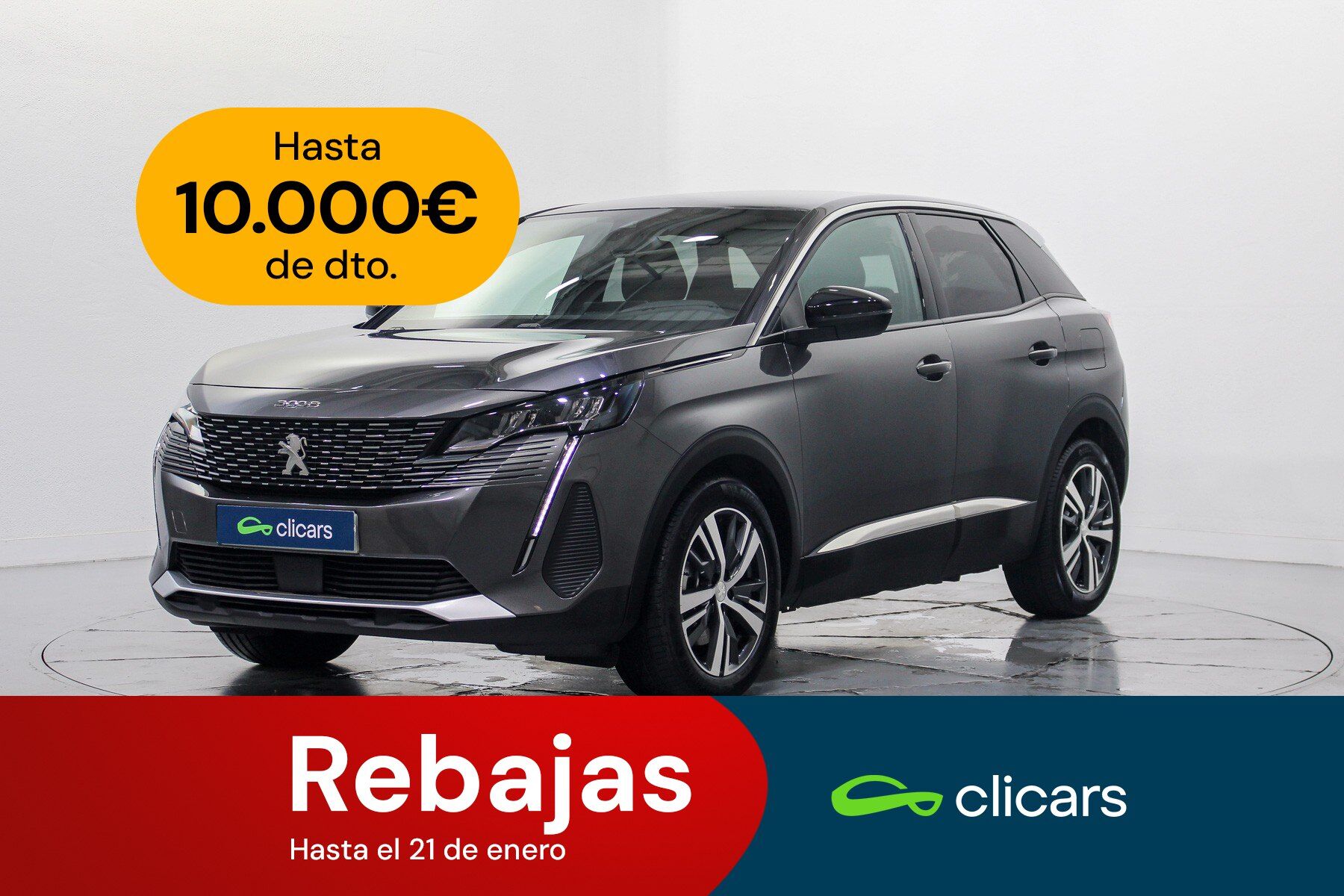 PEUGEOT 3008 (3008 HYB PHEV 180 Allure Pack e-EAT8) en Madrid