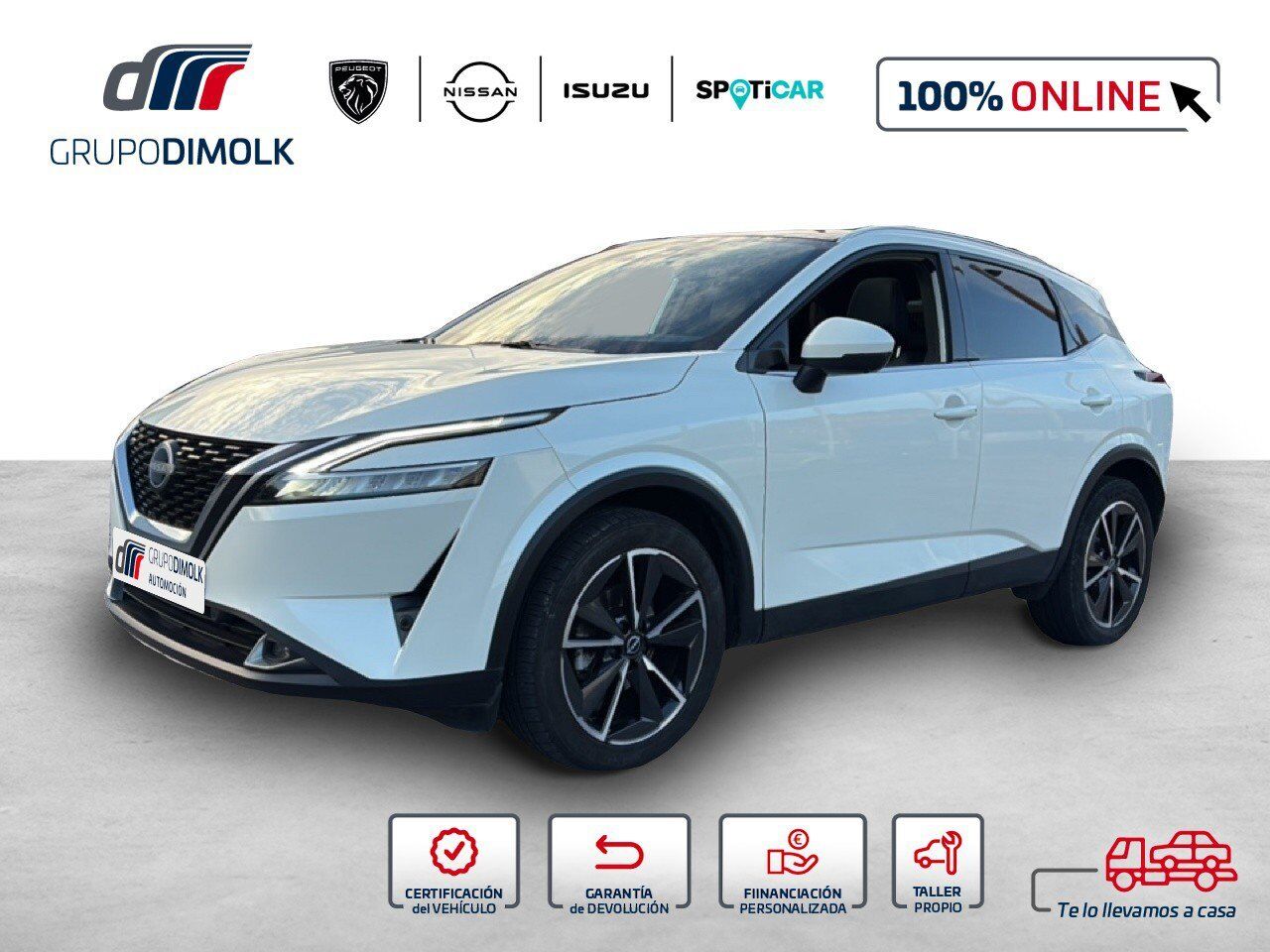 NISSAN Qashqai (1.3 DIG-T 140cv mHEV 4x2 Tekna) en Coruña, A