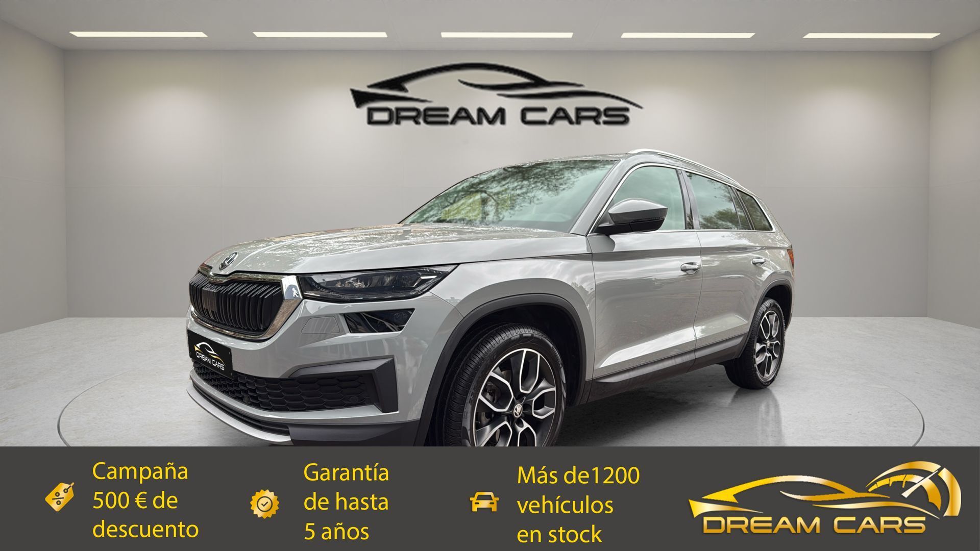SKODA Kodiaq (1.5 TSI Style 4x2 DSG 110 kW (150 CV)) en Madrid