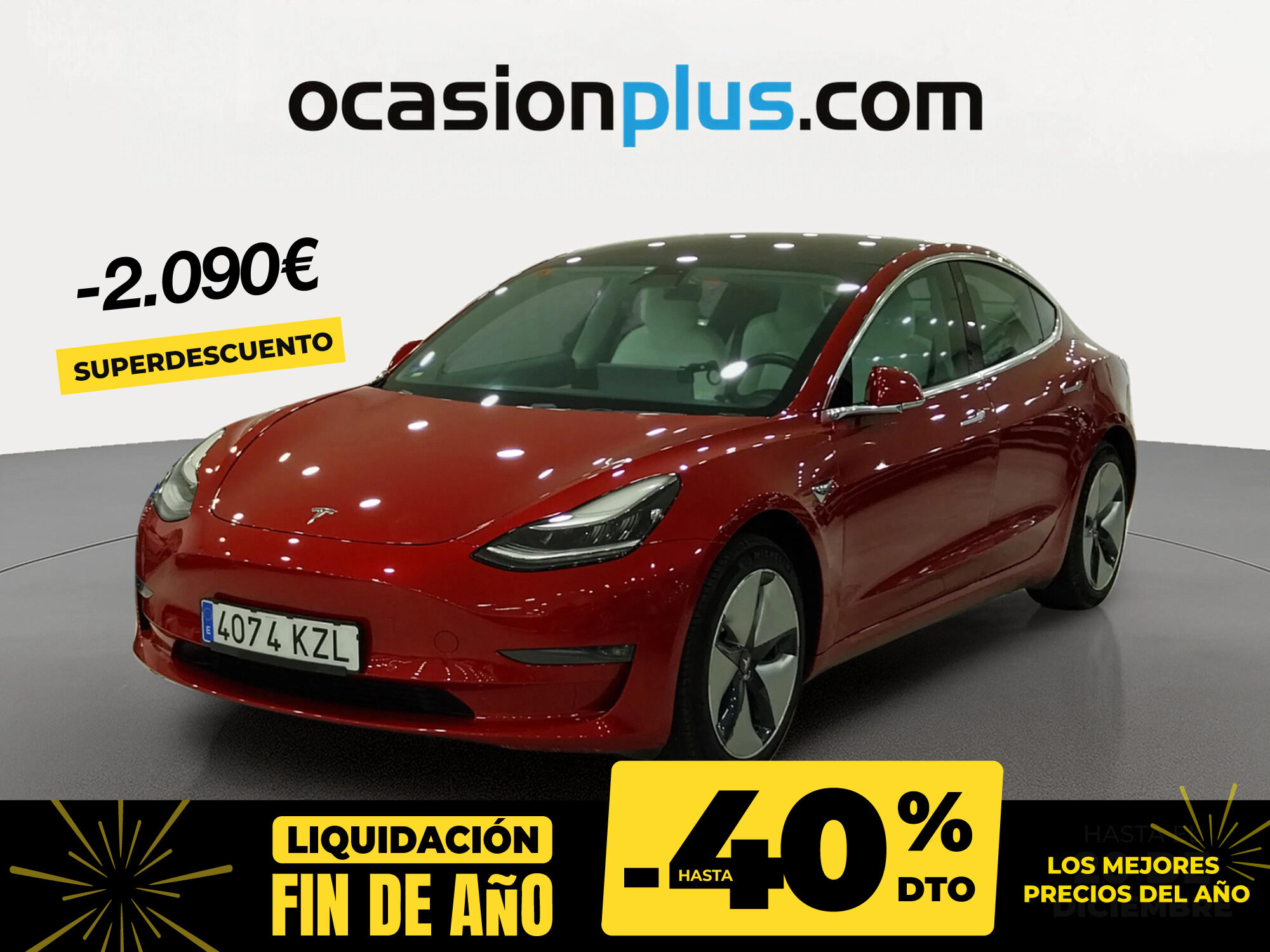 TESLA Model 3 (Estándar Plus RWD 225 kW (306 CV)) en Madrid