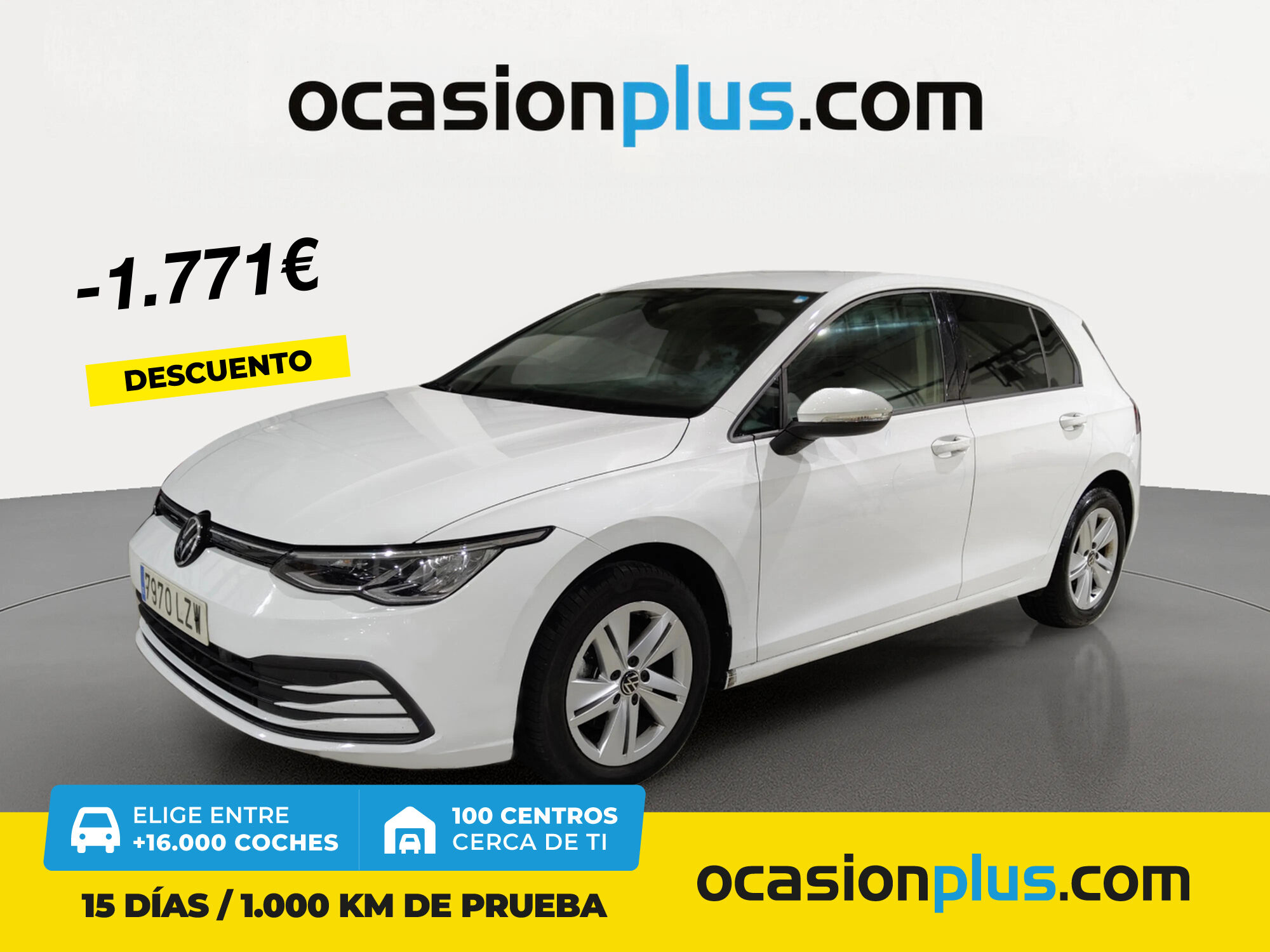 VOLKSWAGEN Golf (Life 1.0 eTSI 81 kW (110 CV) DSG) en Madrid