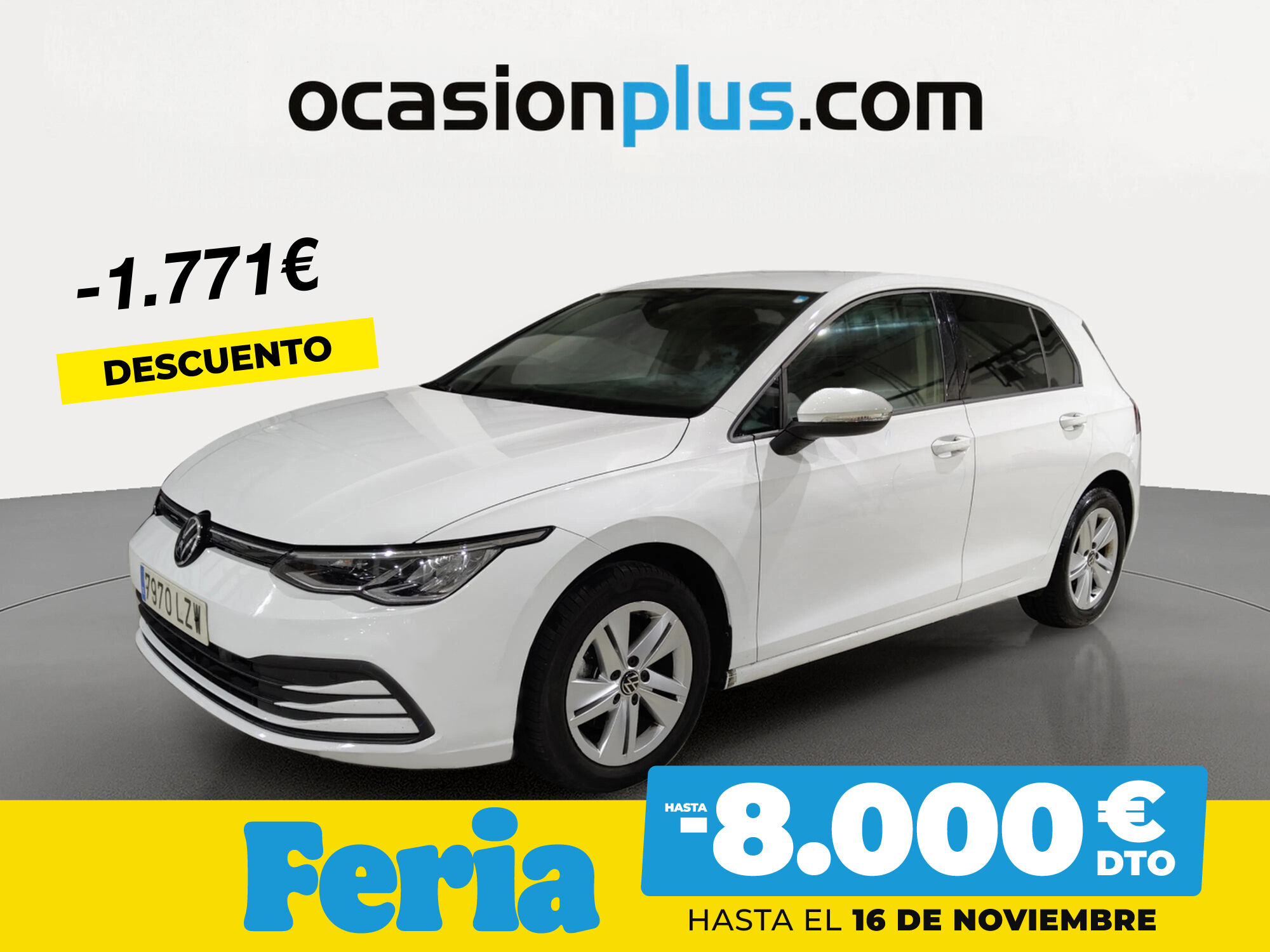 VOLKSWAGEN Golf (Life 1.0 eTSI 81 kW (110 CV) DSG) en Madrid