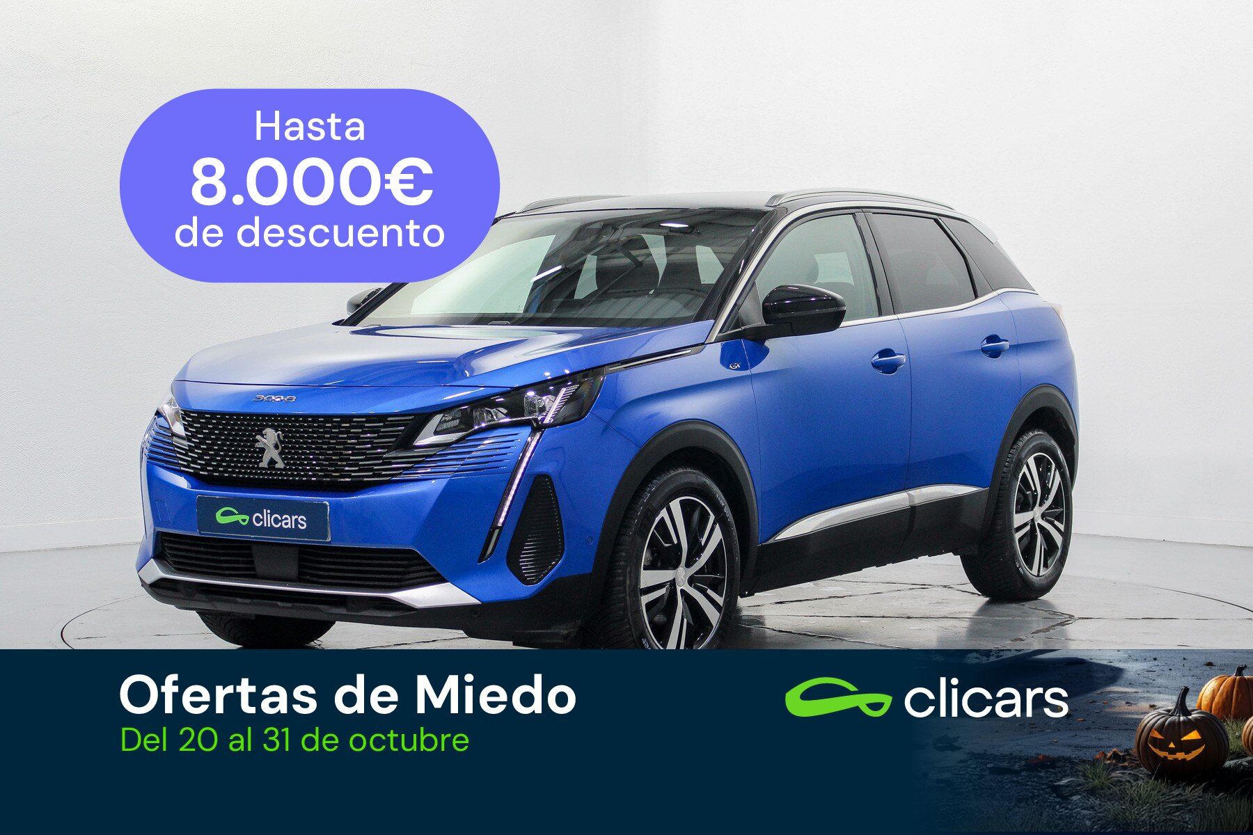 PEUGEOT 3008 (3008 1.5BlueHDi GT S&S EAT8 130) en Madrid