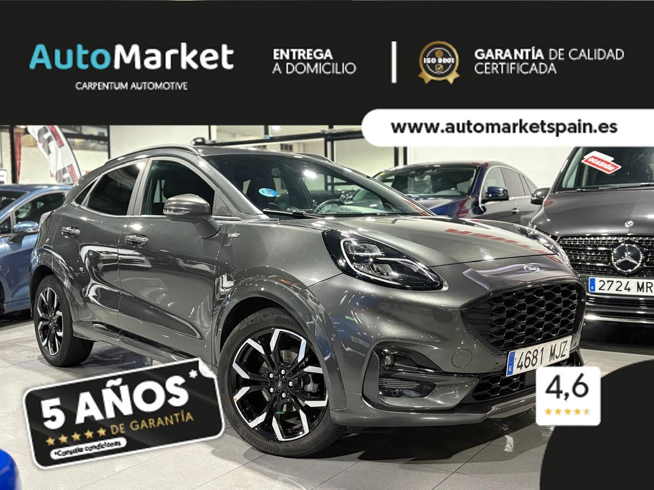 FORD Puma (1.0 EcoBoost STLine X MHEV Auto) en Lugo