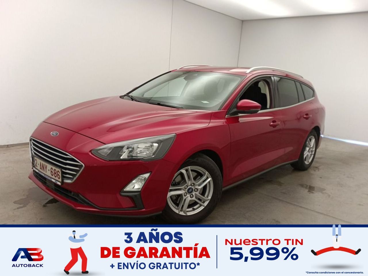 FORD Focus (1.0 Ecoboost MHEV 92kW Active X SB) en Madrid