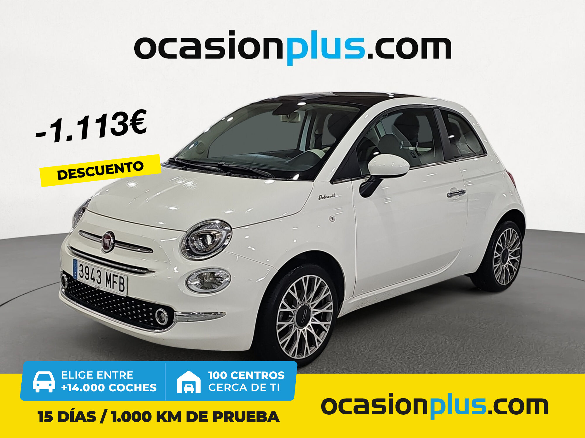 FIAT 500 (1.0 Hybrid Dolcevita 51 kW (70 CV)) en Madrid