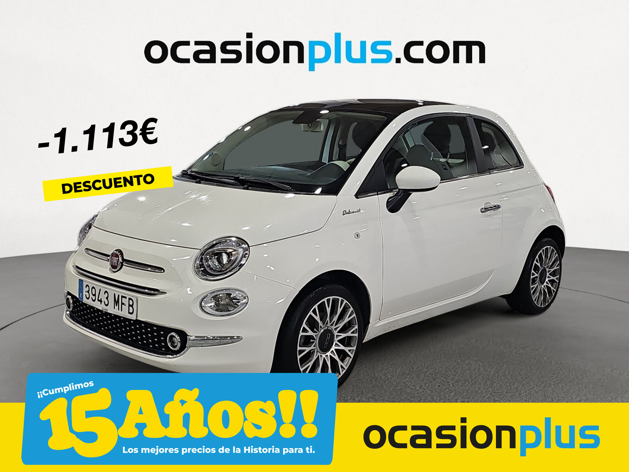 FIAT 500 (1.0 Hybrid Dolcevita 51 kW (70 CV)) en Madrid