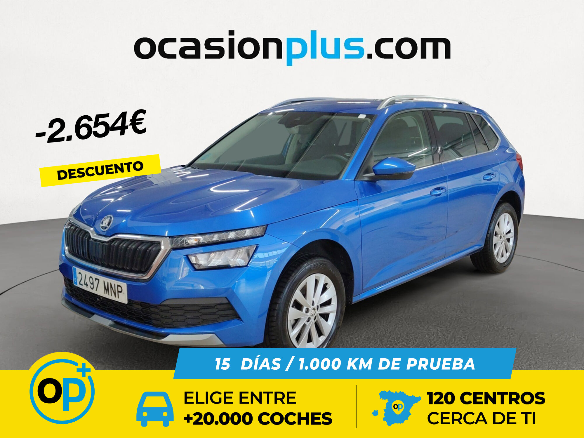 SKODA Kamiq (1.0 TSI Ambition 81 kW (110 CV)) en Madrid