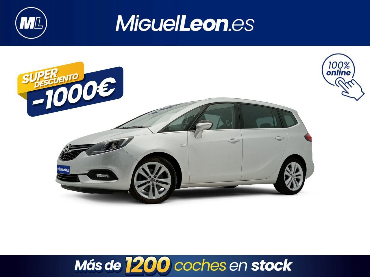 OPEL Zafira (1.6 136CV) en Palmas, Las