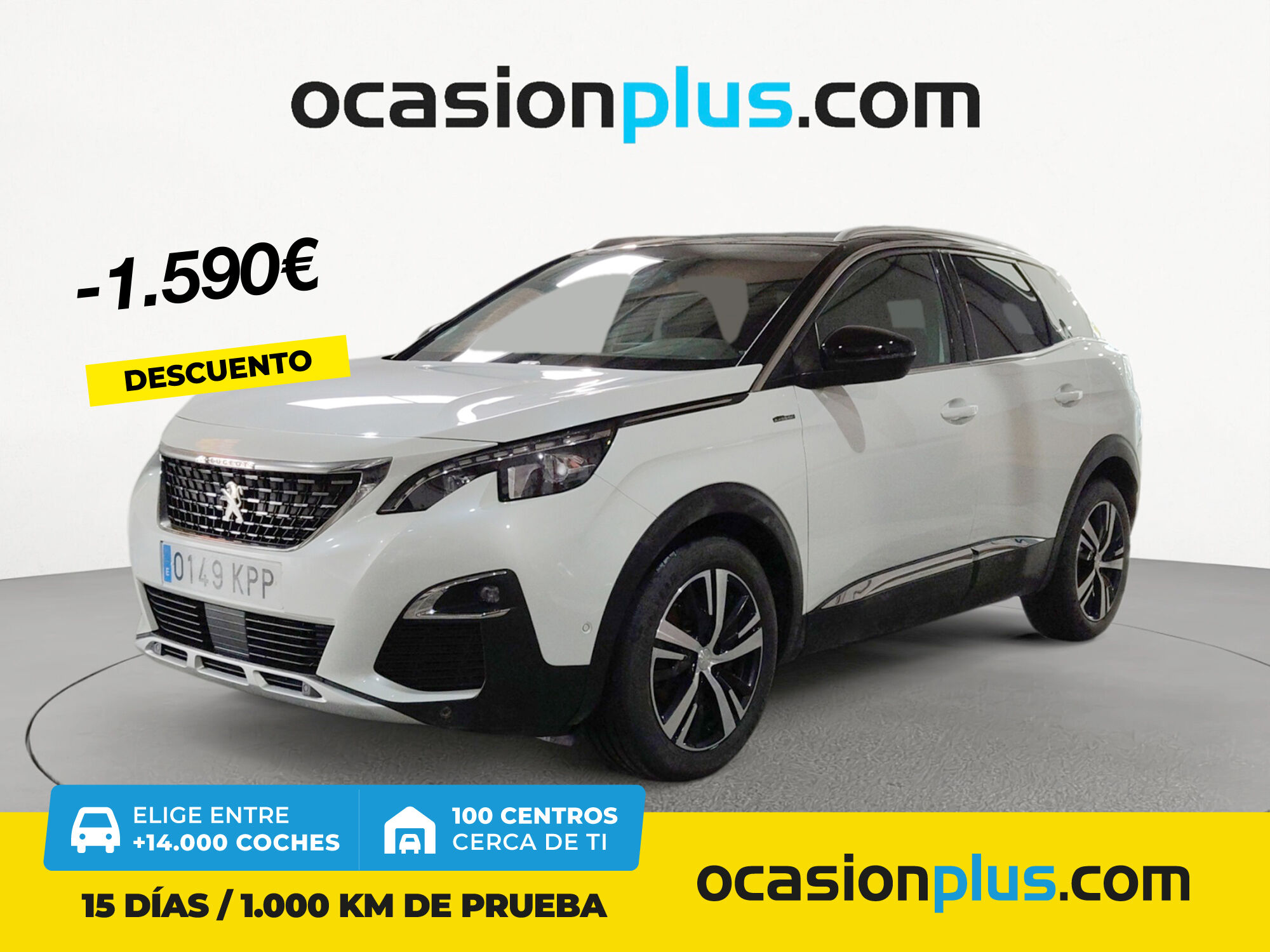 PEUGEOT 3008 (BlueHDI 130 S&S GT Line 96 kW (130 CV)) en Madrid