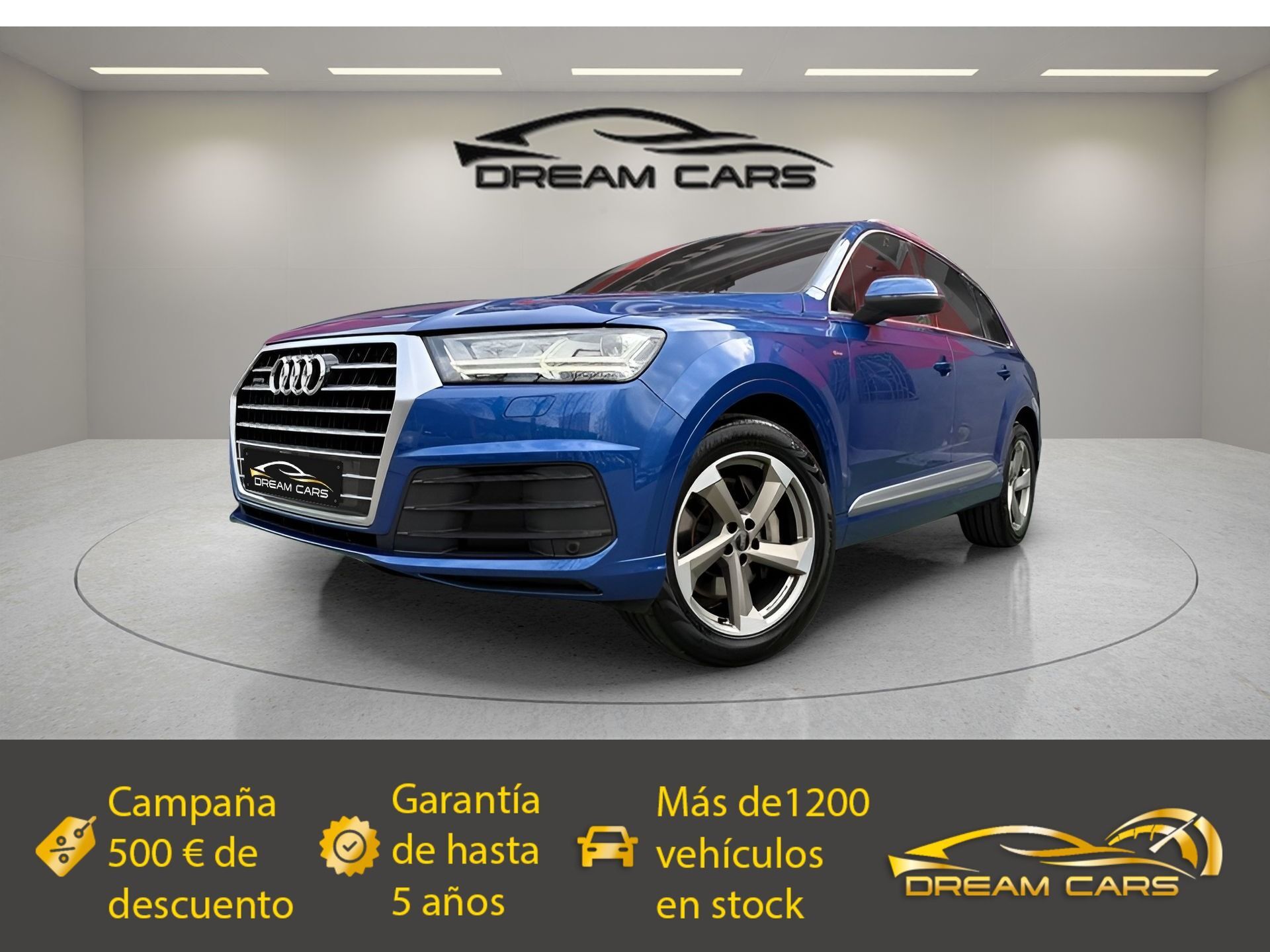 AUDI Q7 (sport 3.0 TDI quattro 200 kW (272 CV) tiptronic) en Madrid