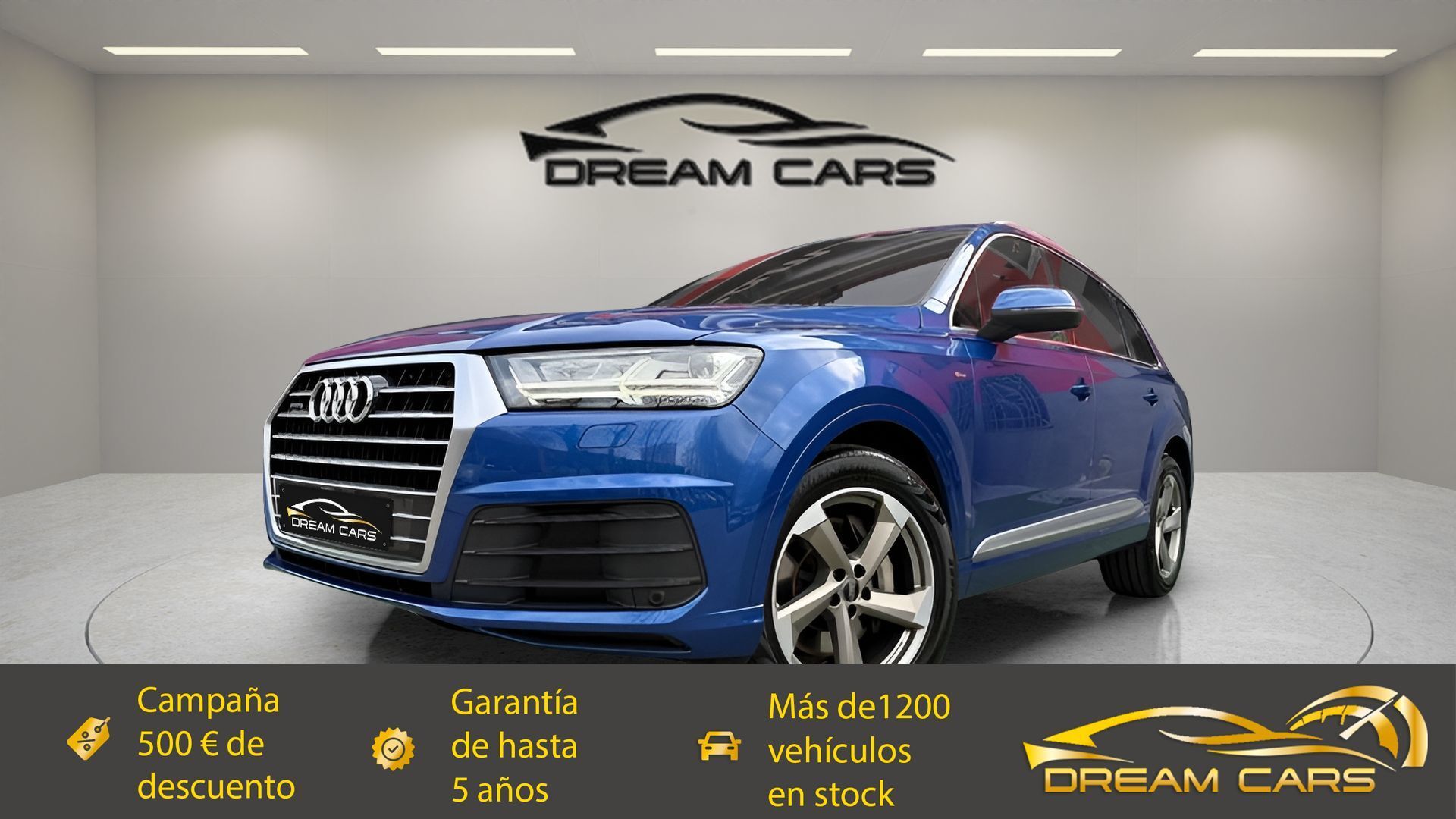 AUDI Q7 (sport 3.0 TDI quattro 200 kW (272 CV) tiptronic) en Madrid