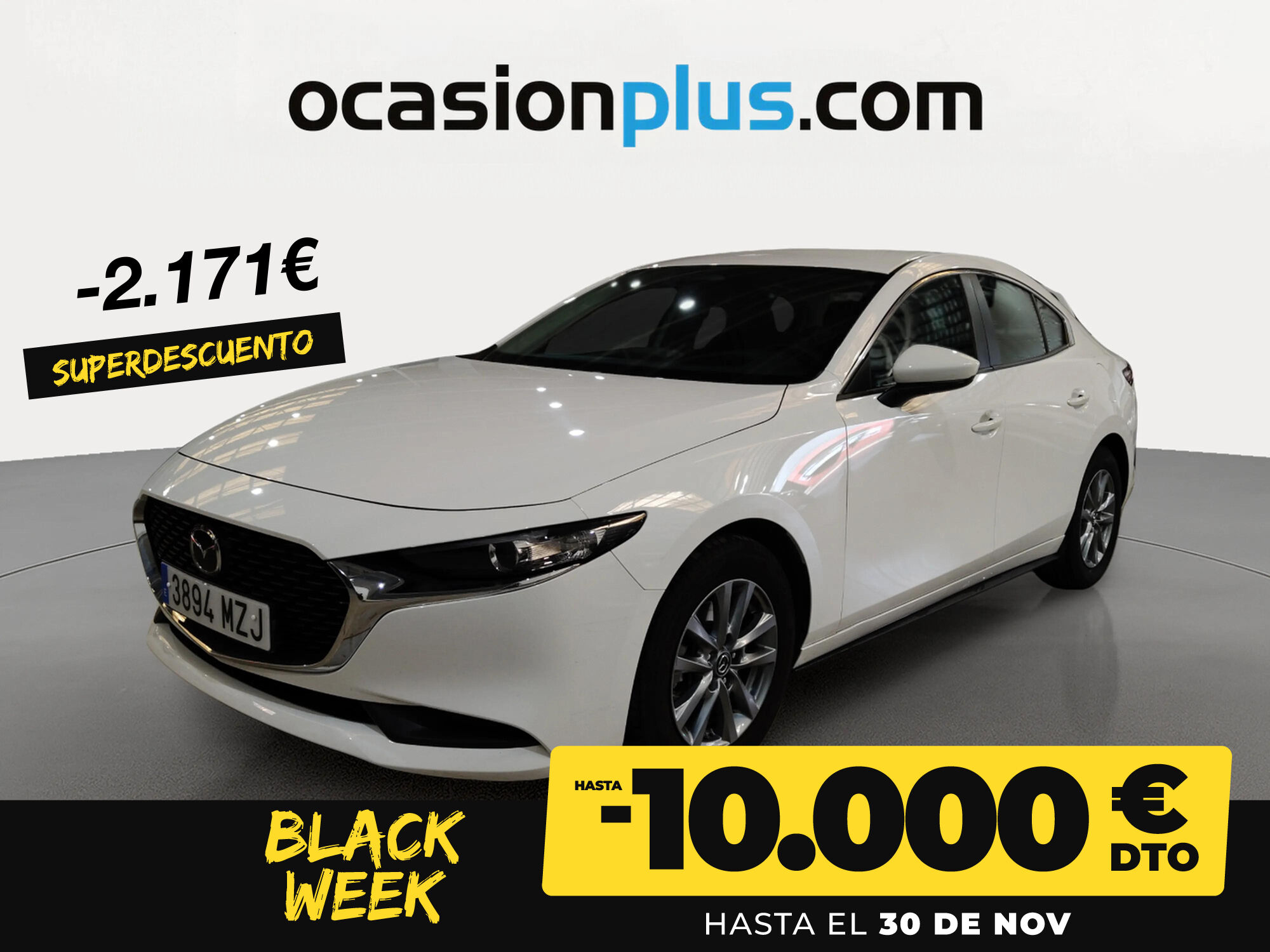 MAZDA Mazda3 (2.5L E-SKY G MHEV Prime-line 103 kW (140 CV)) en Madrid