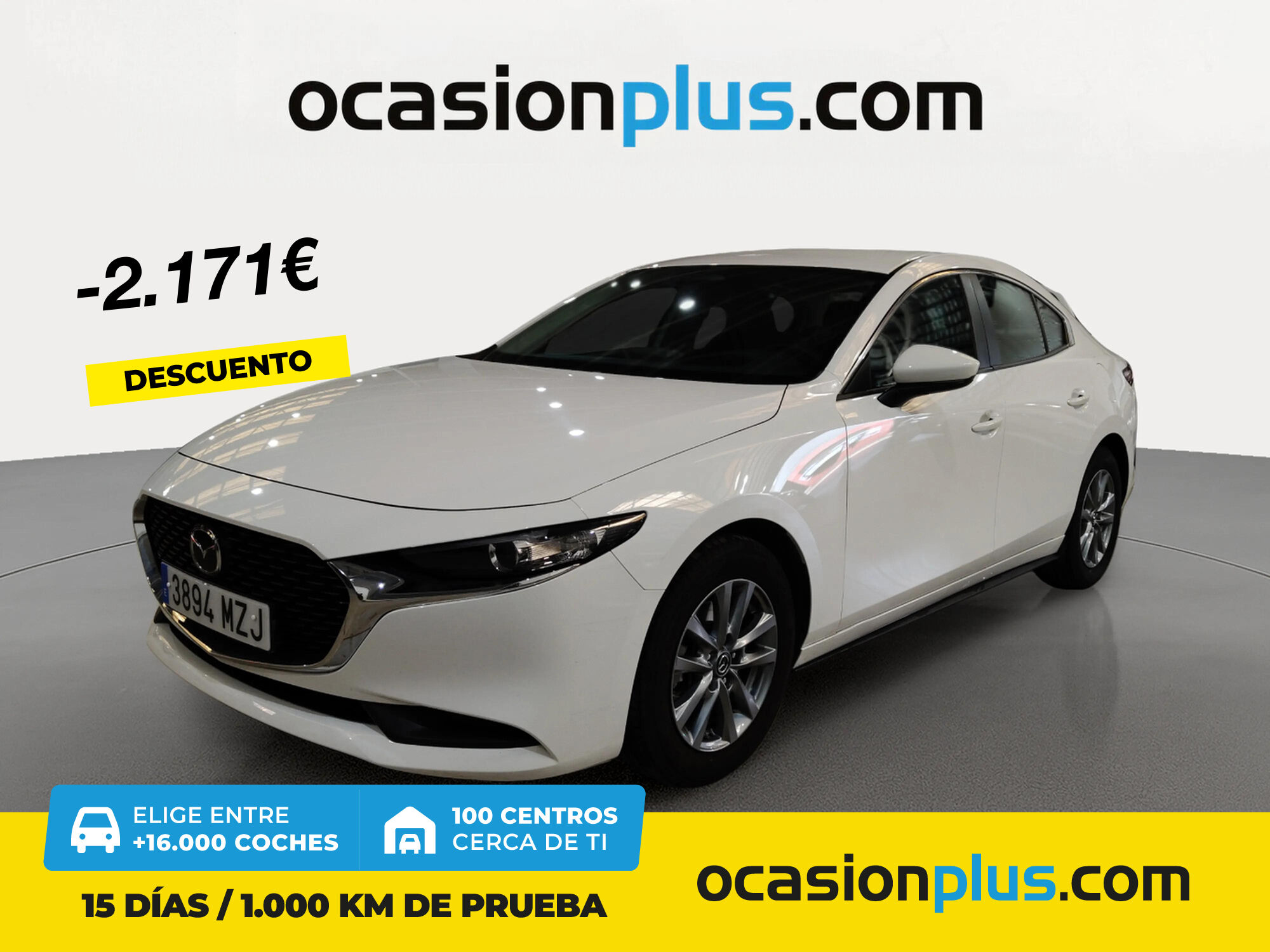 MAZDA Mazda3 (2.5L E-SKY G MHEV Prime-line 103 kW (140 CV)) en Madrid