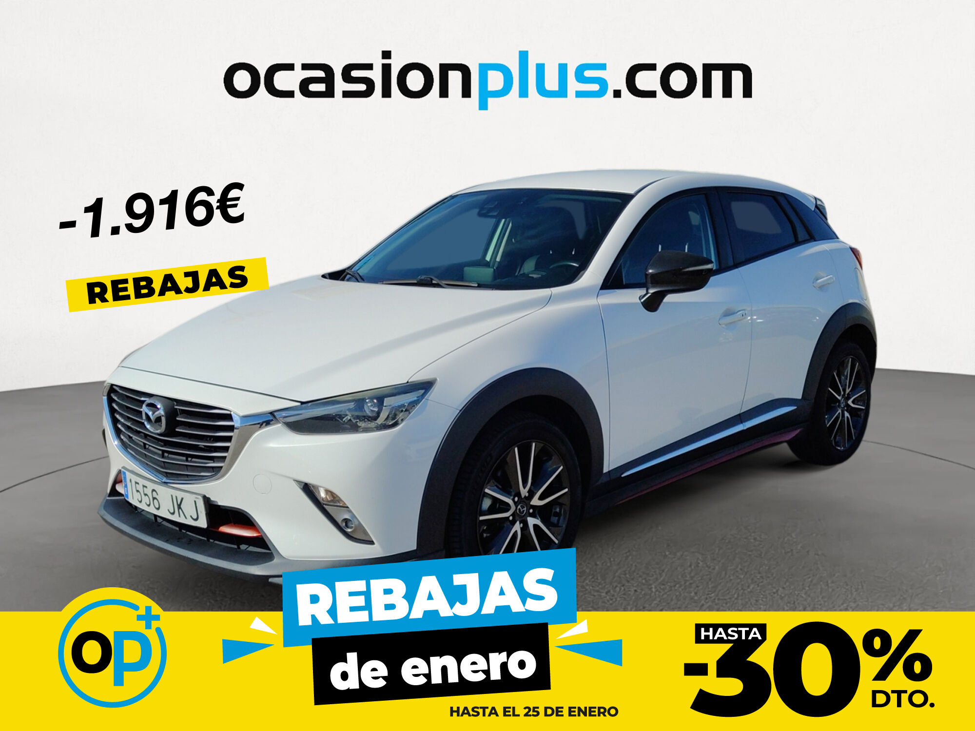MAZDA CX-3 (1.5 DE SKYACTIV Luxury 2WD 77 kW (105 CV)) en Madrid