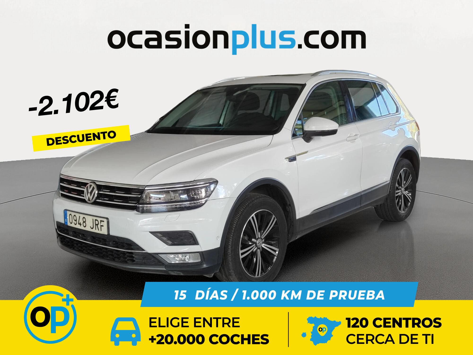 VOLKSWAGEN Tiguan (Sport 2.0 TSI 4Motion BMT 132 kW (180 CV) DSG) en Madrid
