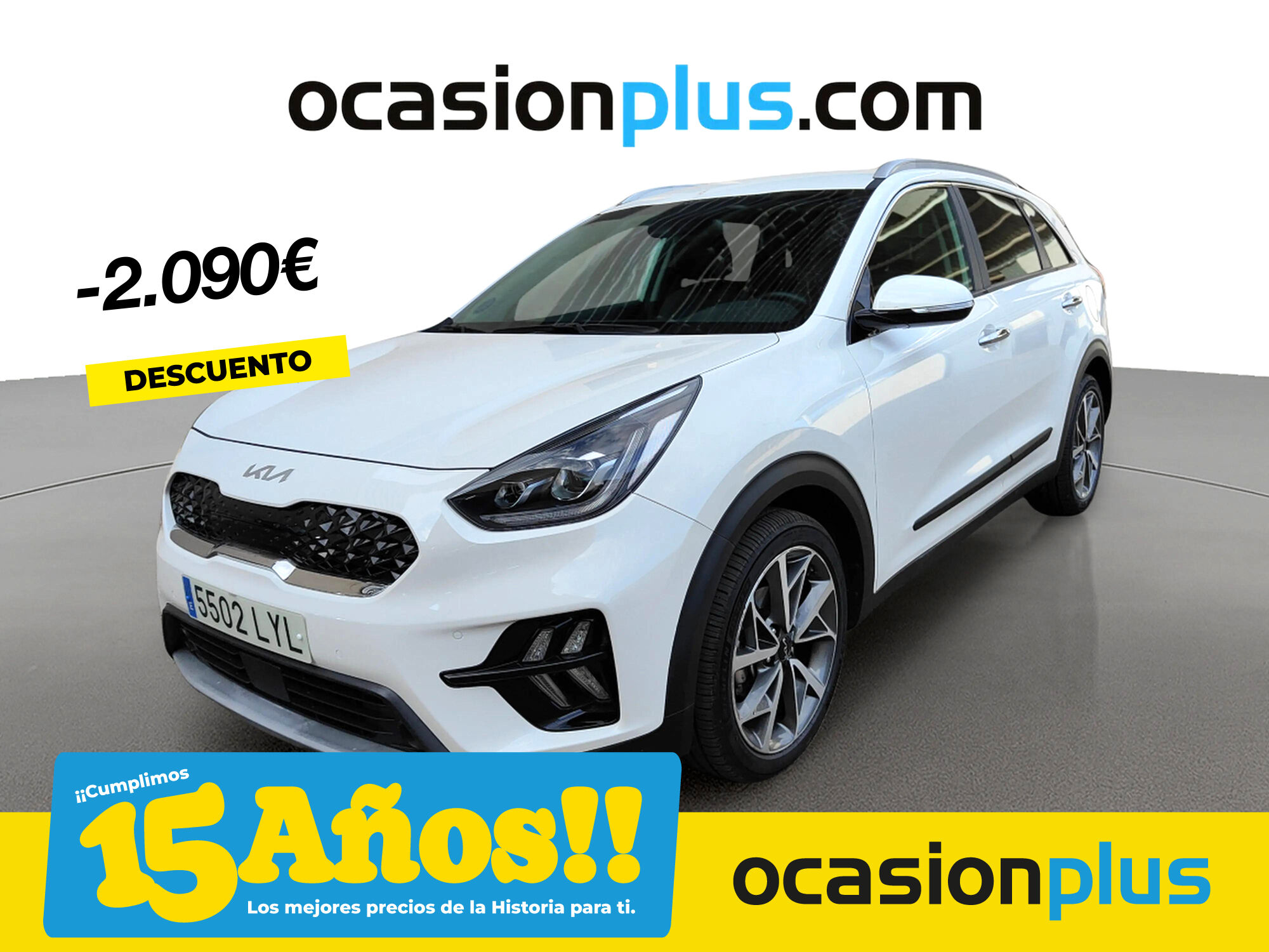KIA Niro (1.6 GDi HEV Híbrido Emotion 104 kW (141 CV)) en Madrid