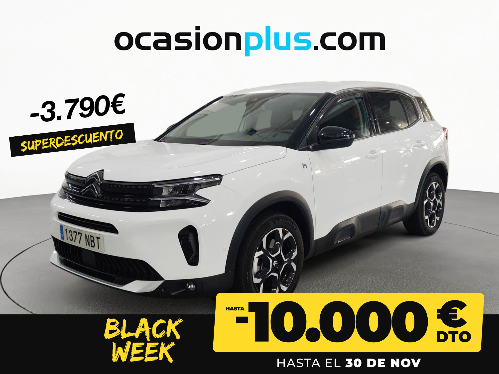 CITROEN C5 Aircross (Hybrid 180 Feel Pack e-EAT8 132 kW (180 CV)) en Madrid