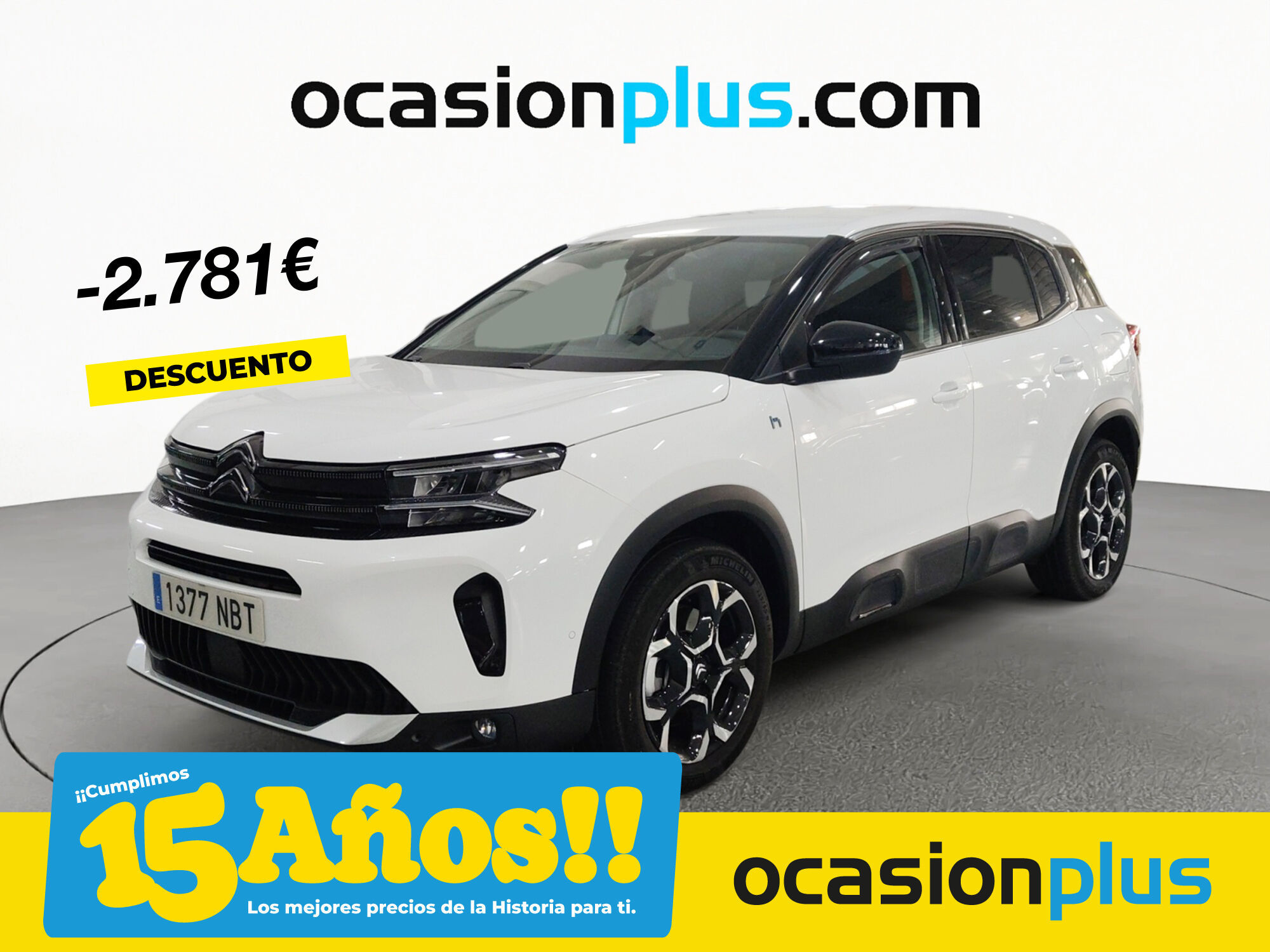 CITROEN C5 Aircross (Hybrid 180 Feel Pack e-EAT8 132 kW (180 CV)) en Madrid