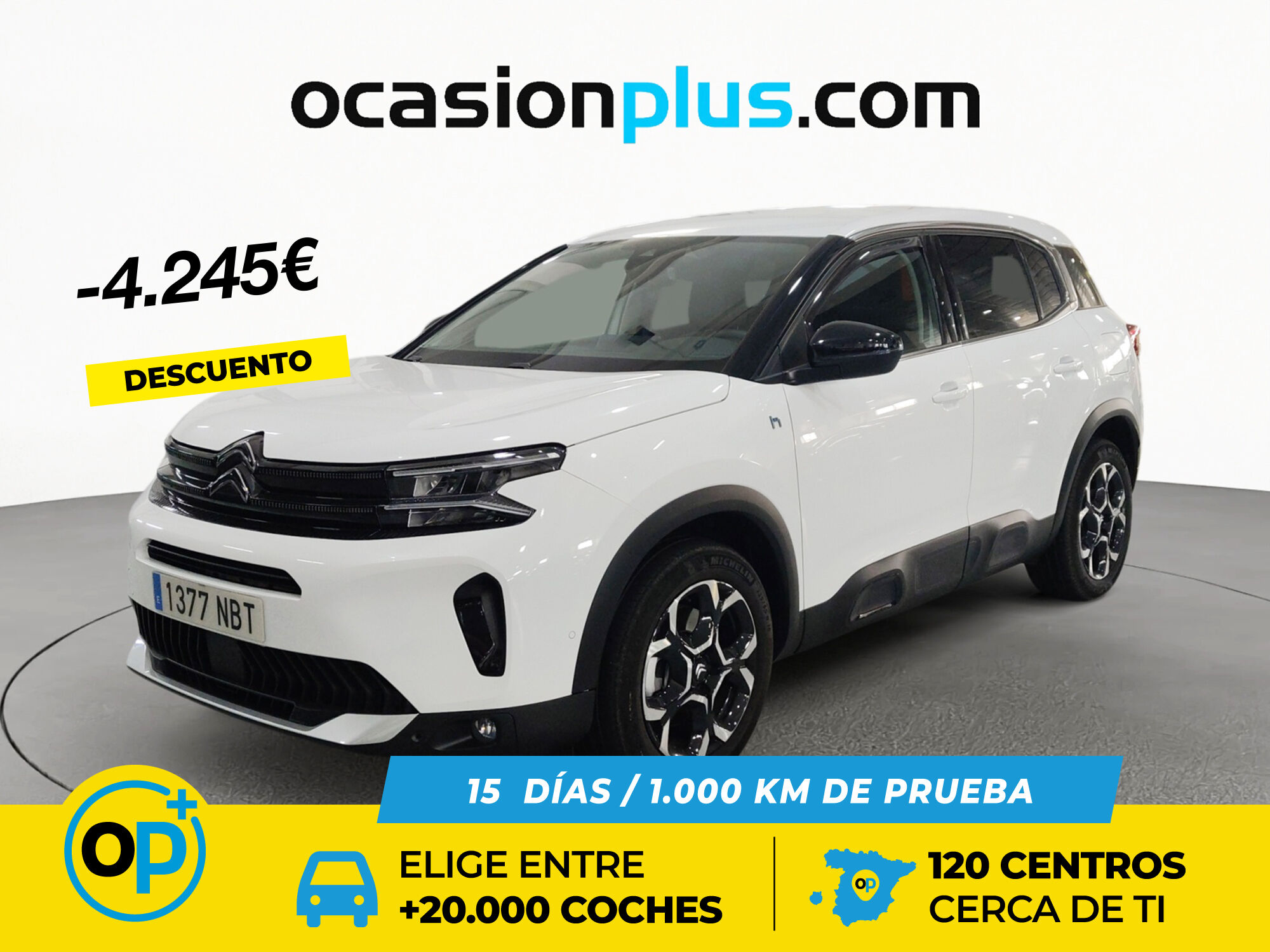 CITROEN C5 Aircross (Hybrid 180 Feel Pack e-EAT8 132 kW (180 CV)) en Palmas