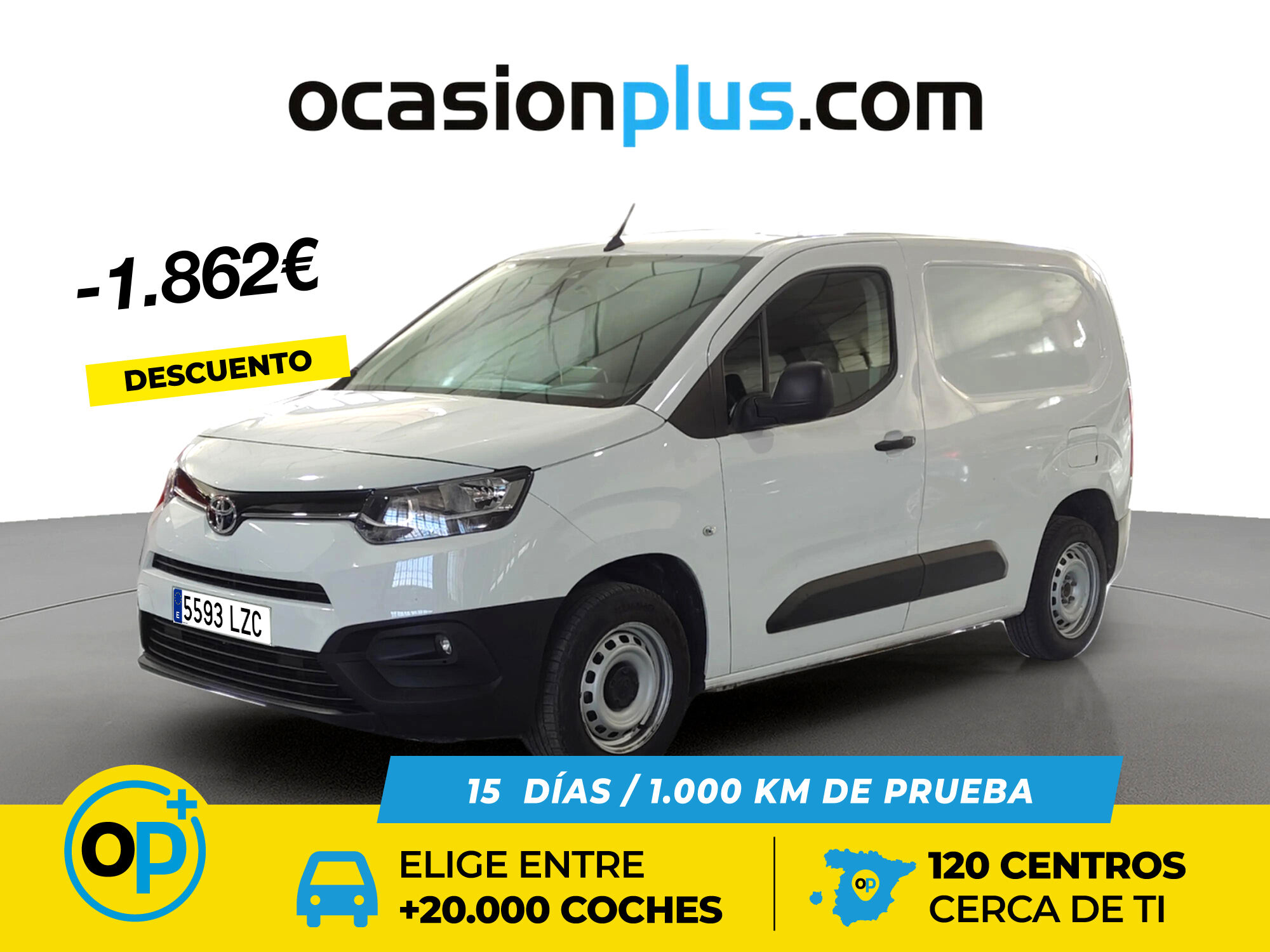 TOYOTA Proace City (Van 1.5 D GX Plus L1 75 kW (102 CV)) en Madrid