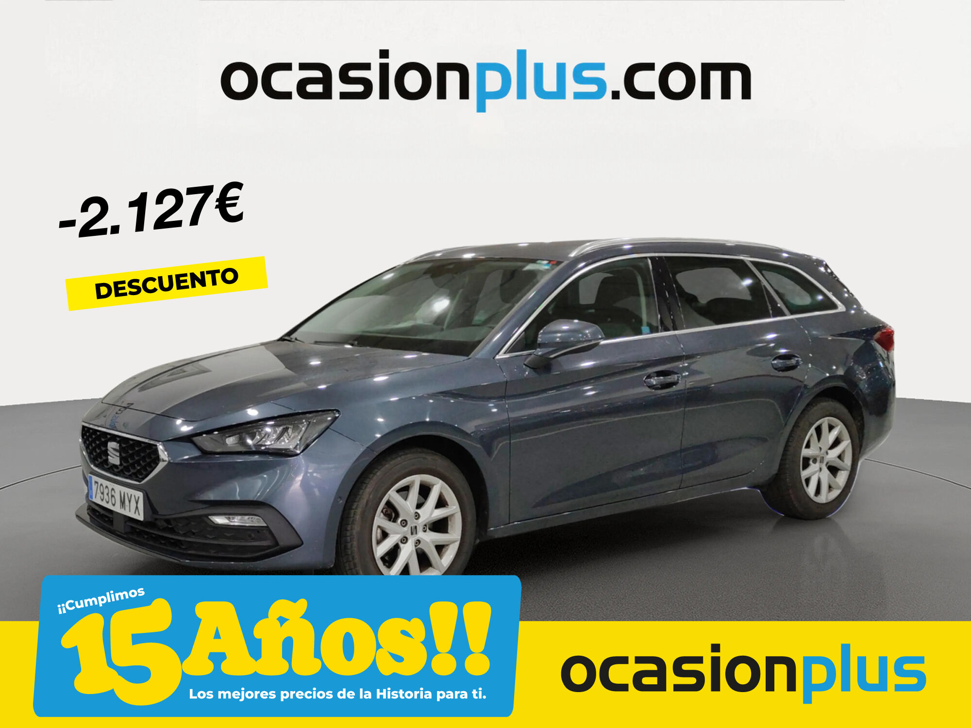 SEAT León (1.5 TSI Style 25 Aniversario 85 kW (115 CV)) en Madrid