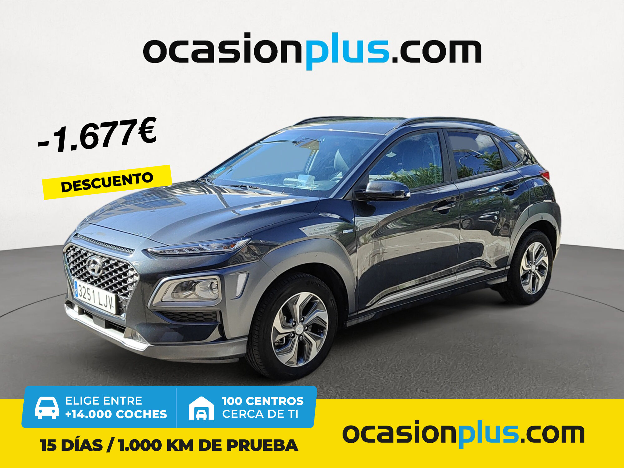 HYUNDAI Kona (1.6 GDI HEV SLE DCT 104 kW (141 CV)) en Madrid