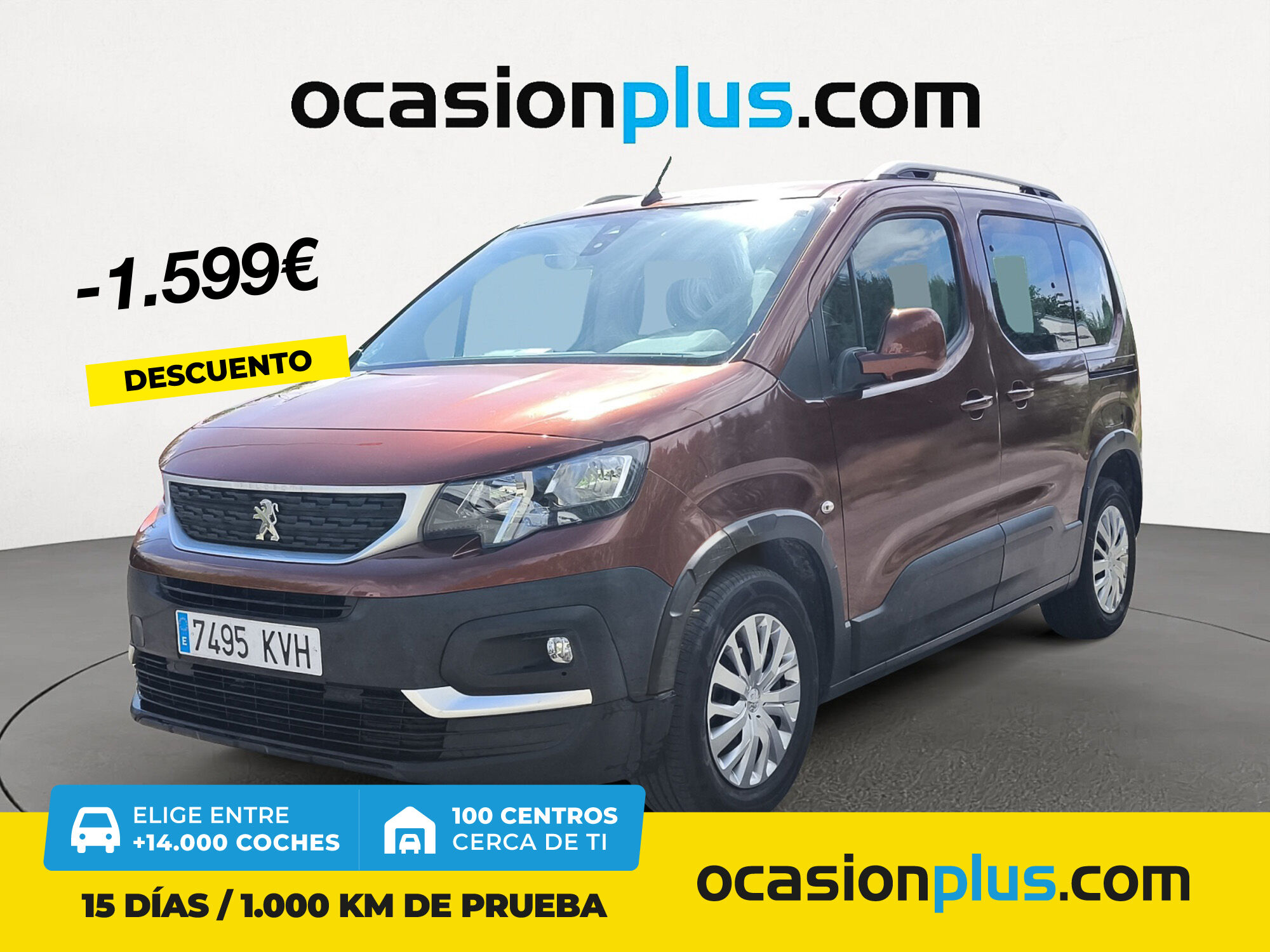 PEUGEOT Rifter (BlueHDi 100 Active Standard 73 kW (100 CV)) en Madrid