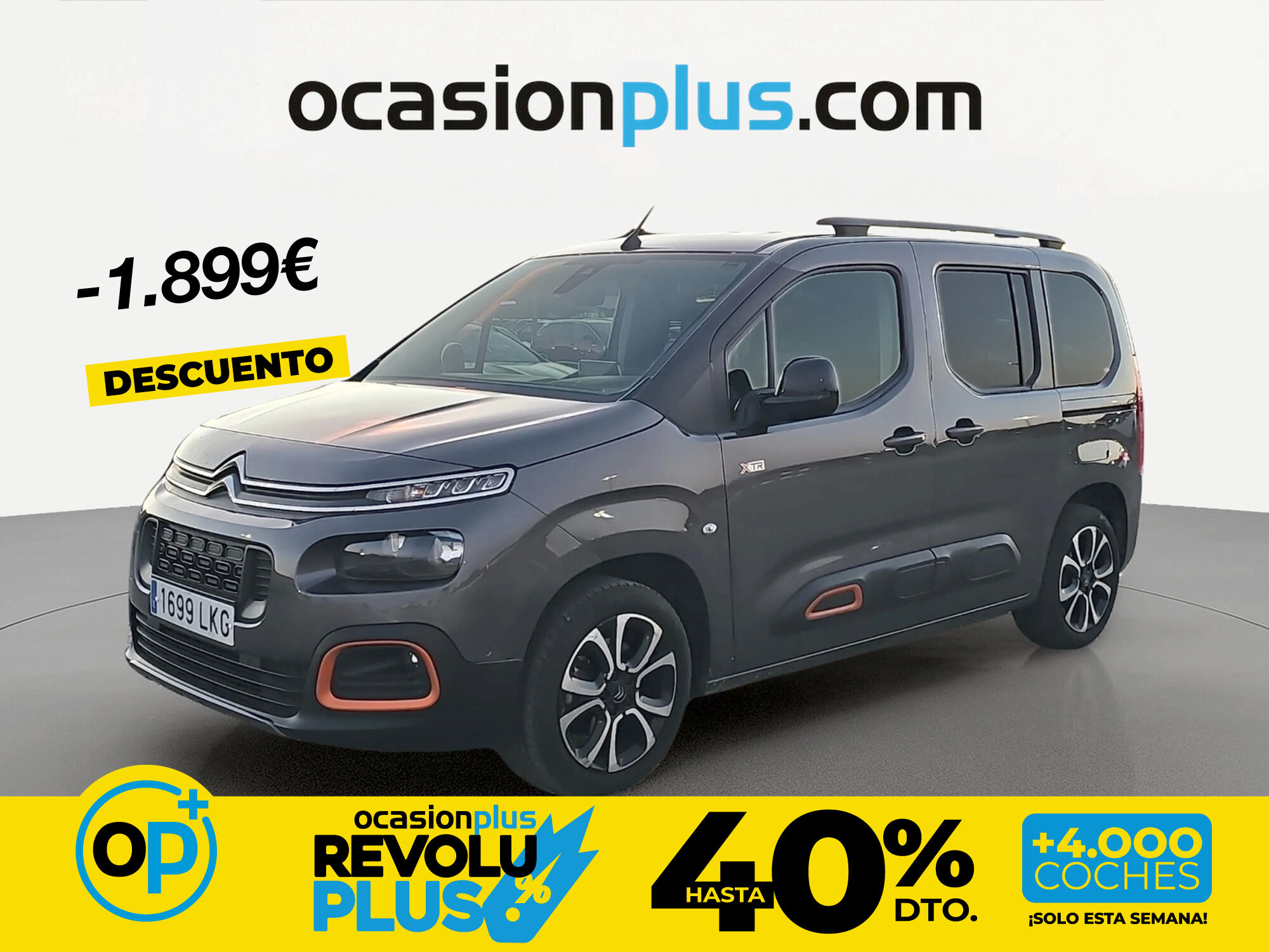 Foto del CITROEN Berlingo BlueHDi S&S Talla M Shine EAT8 130