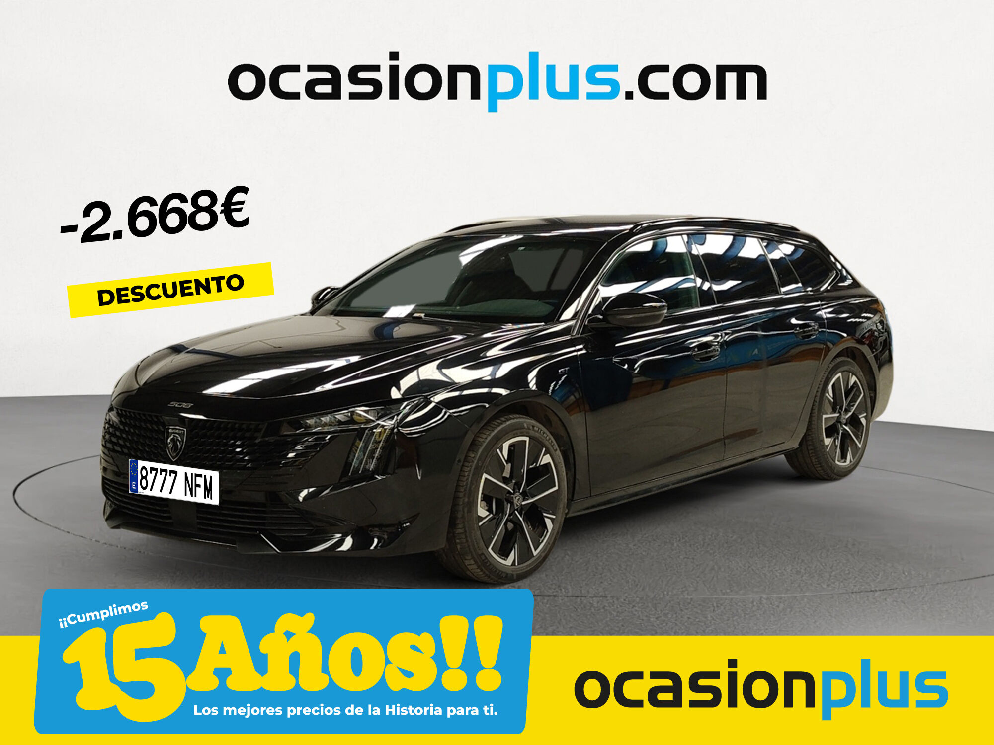 PEUGEOT 508 (BlueHDi 130 S&S GT EAT8 96 kW (130 CV)) en Madrid
