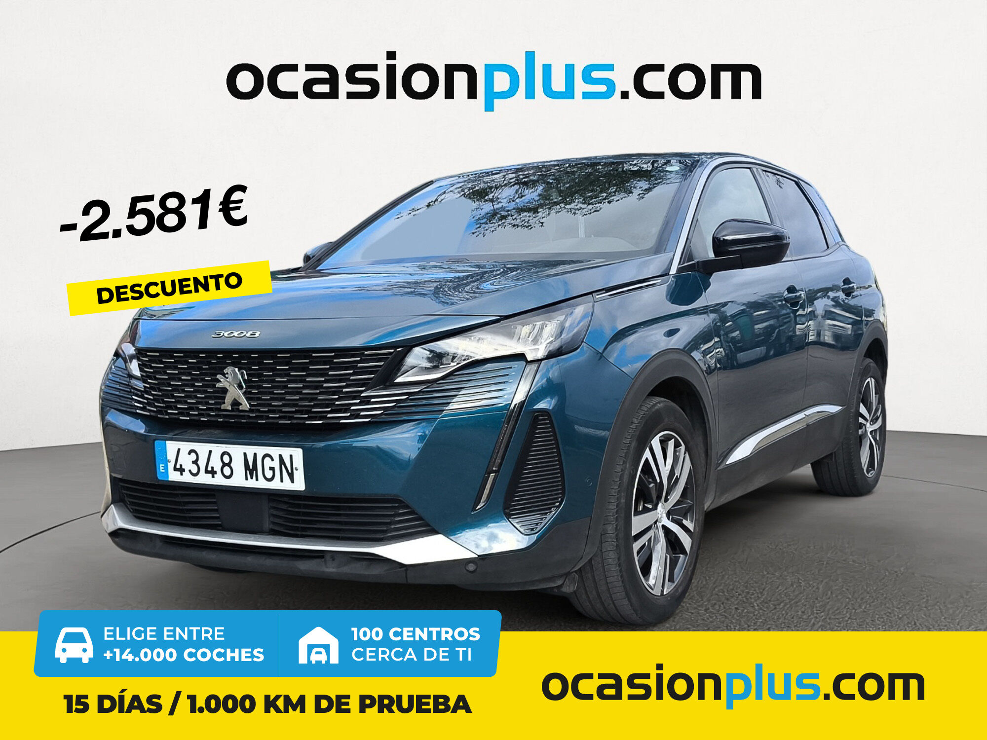 PEUGEOT 3008 (PureTech 130 S&S Allure Pack EAT8 96 kW (130 CV)) en Madrid