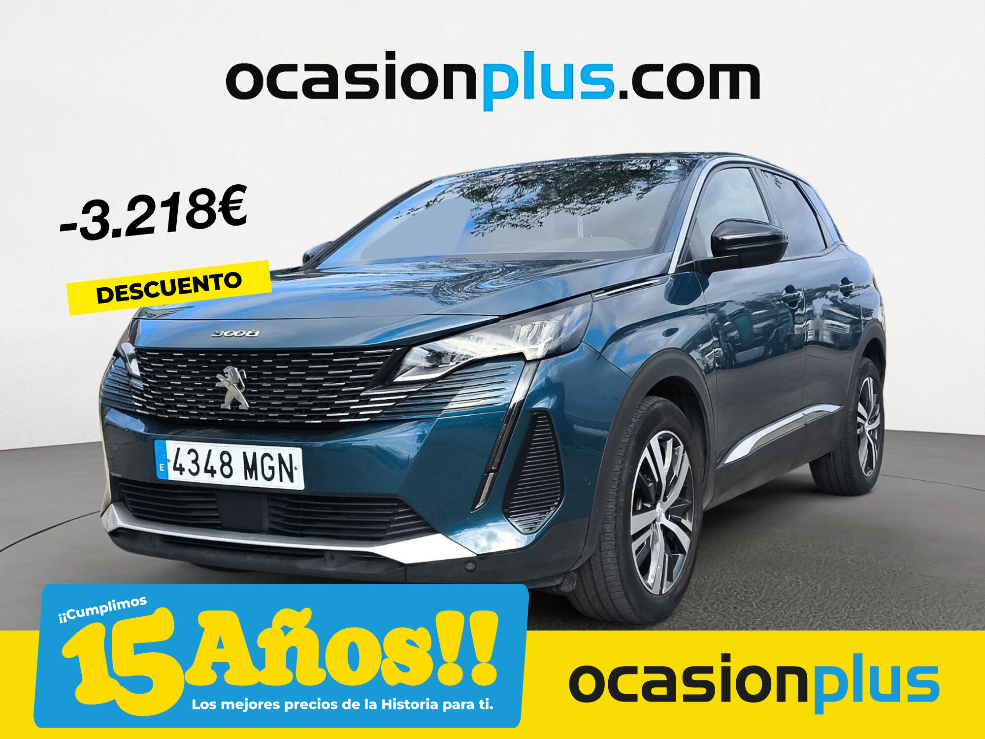 PEUGEOT 3008 (PureTech 130 S&S Allure Pack EAT8 96 kW (130 CV)) en Madrid