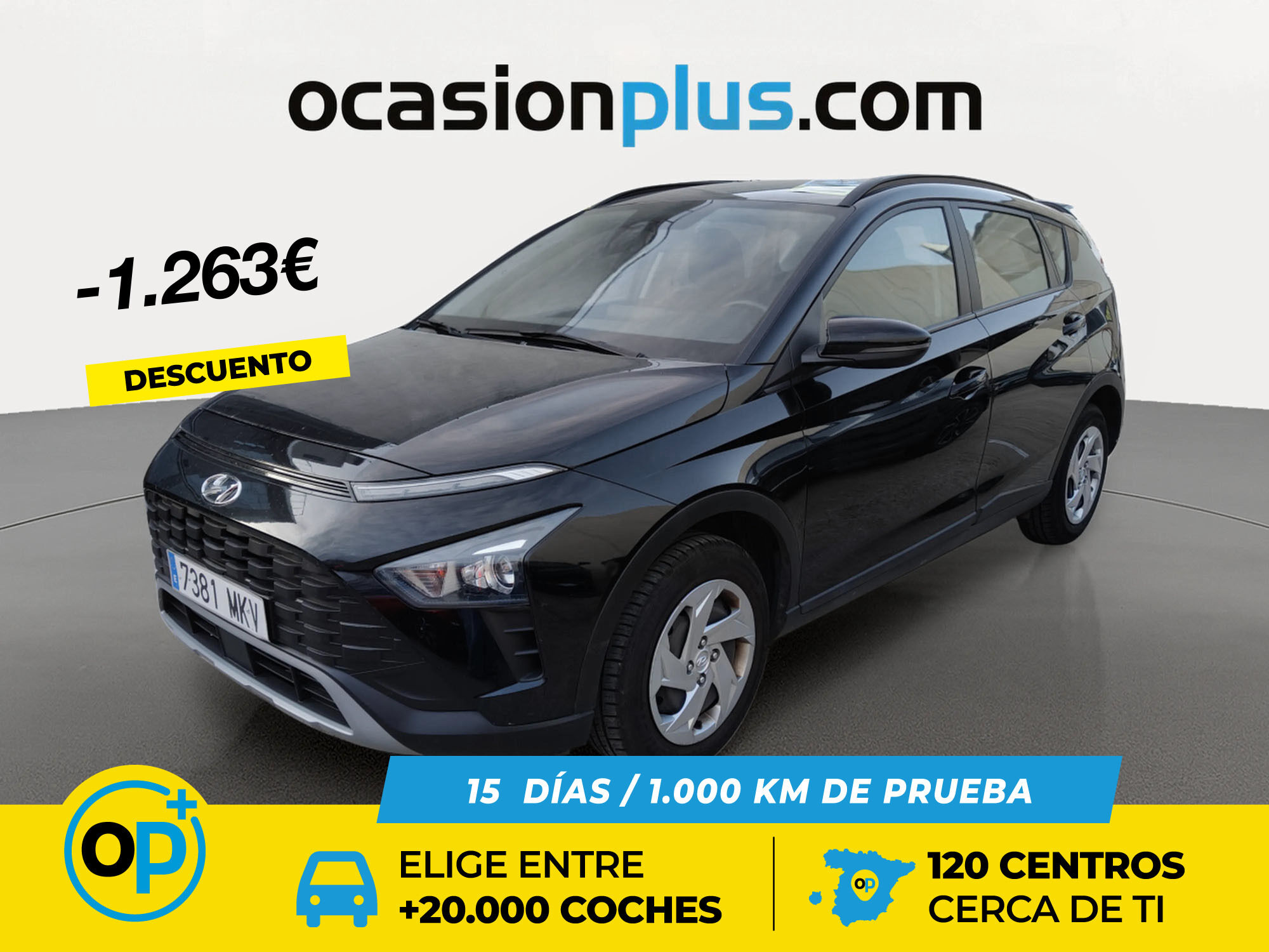 HYUNDAI Bayon (1.2 MPI Klass 62 kW (84 CV)) en Madrid