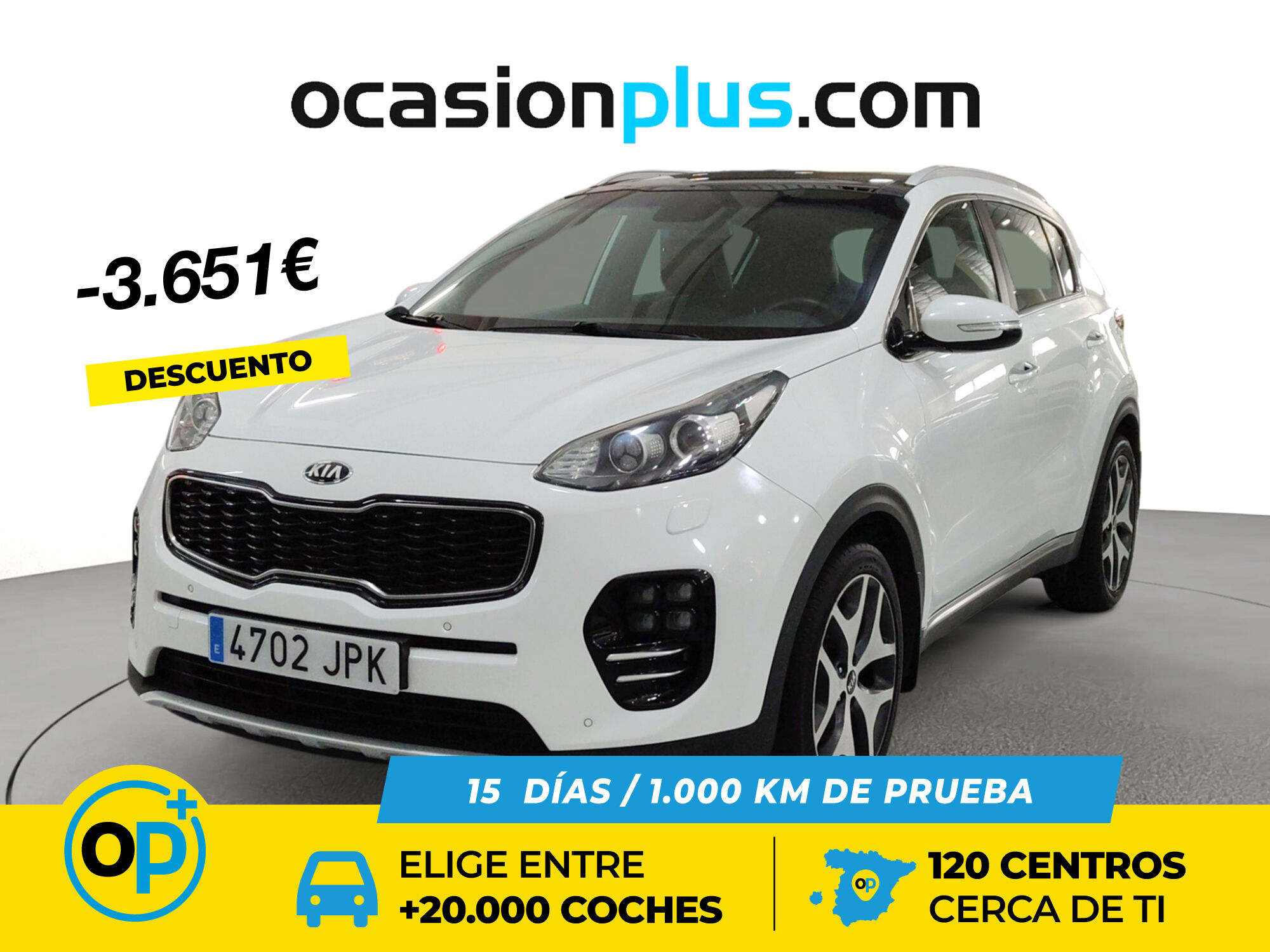 KIA Sportage (1.6 T-GDi GT Line Essential 4x2 130 kW (177 CV)) en Palmas, L