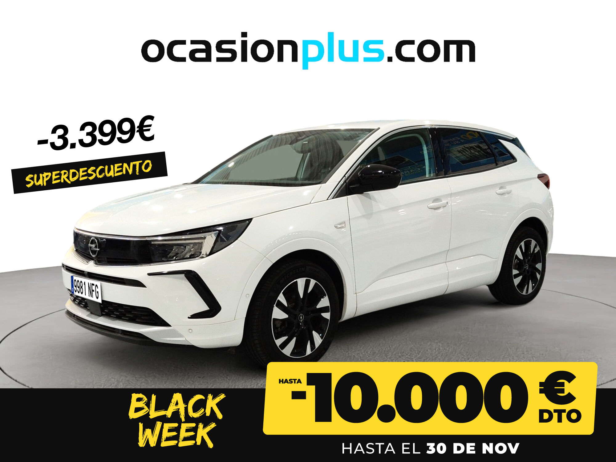 OPEL Grandland (1.2 Turbo S&S GS Auto 96 kW (130 CV)) en Madrid