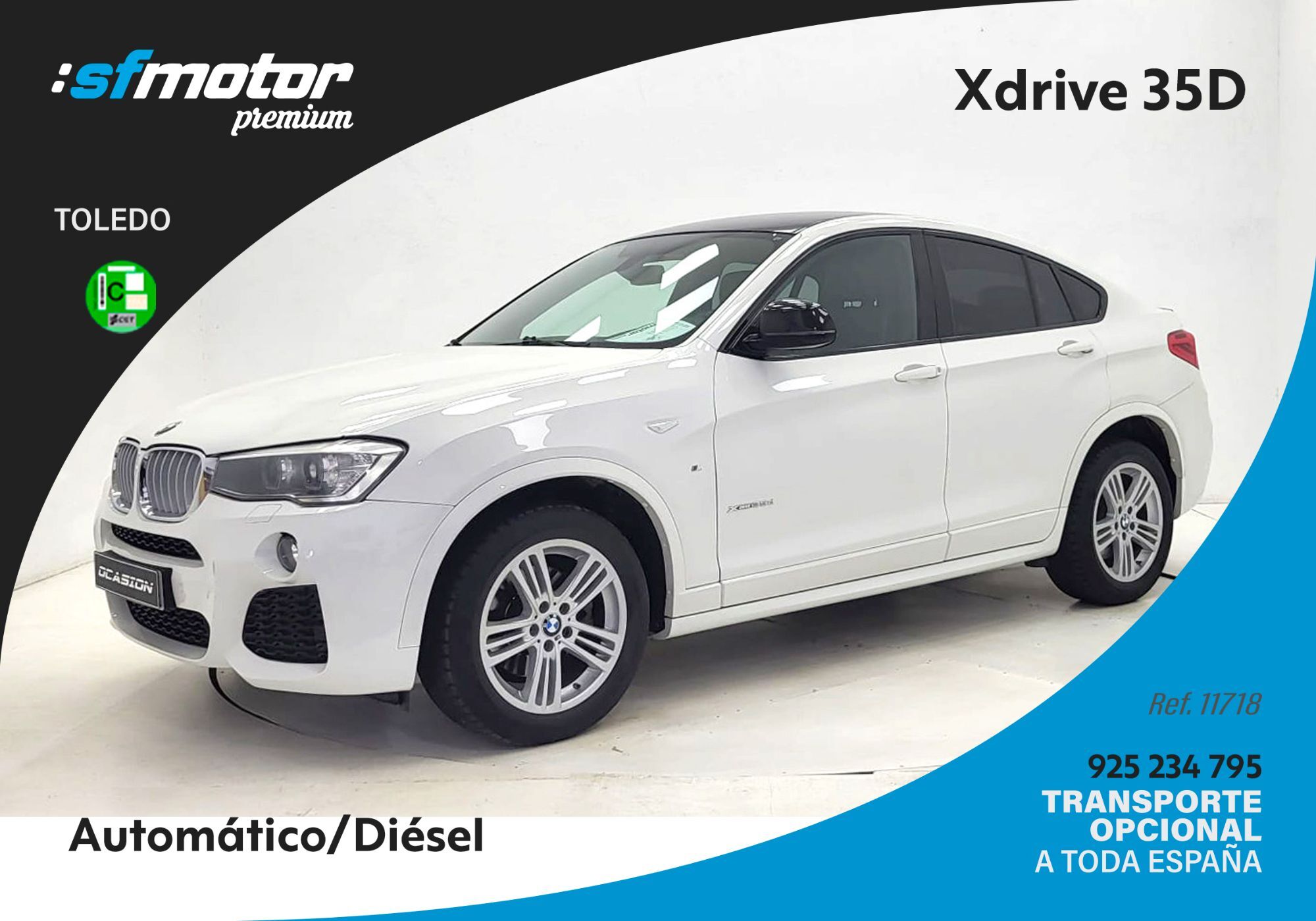 BMW X4 (xDrive 35dA) en Toledo