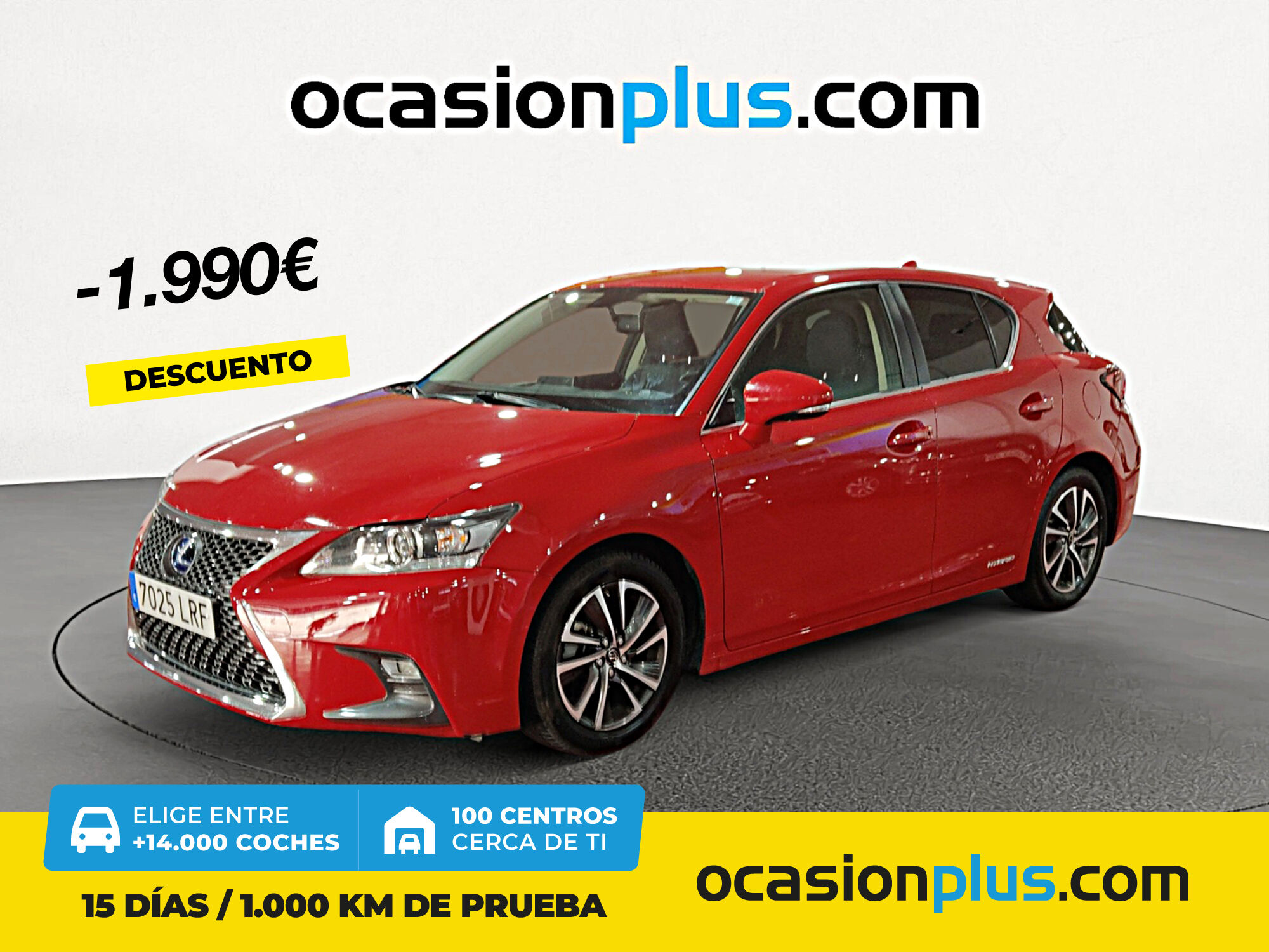 LEXUS CT (200h Business 100 kW (136 CV)) en Madrid