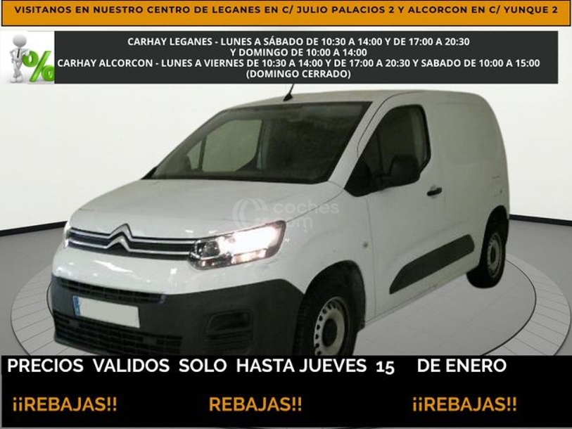 Foto del CITROEN Berlingo Van BlueHDi Talla M Control 75