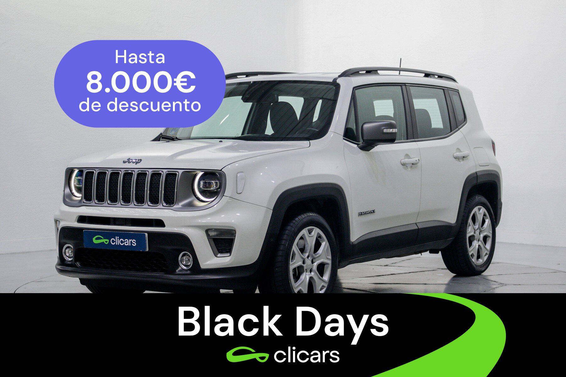 JEEP Renegade (Renegade1.3 PHEV Limited 4x4 Aut. 140KW) en Madrid