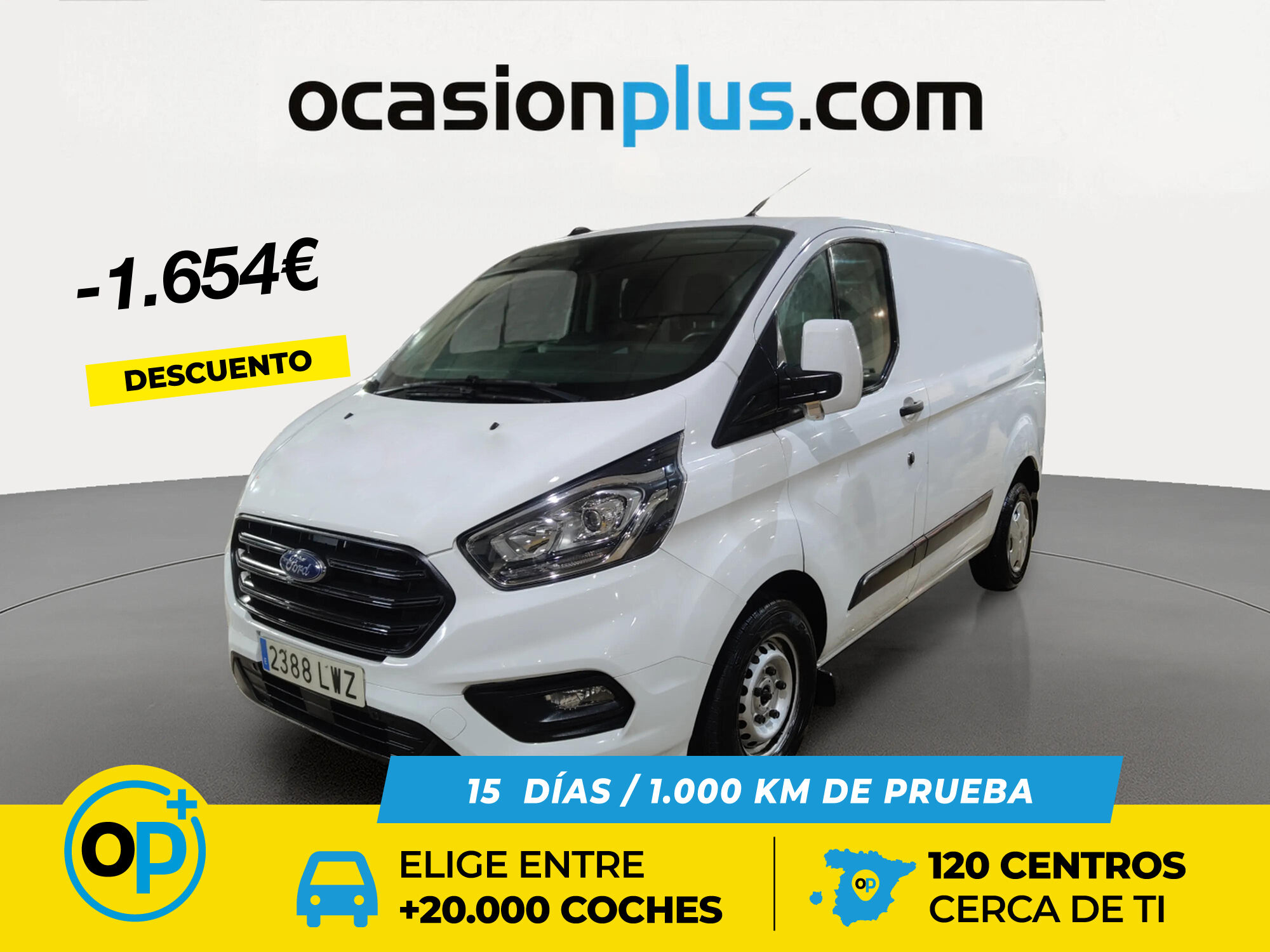Foto del FORD Transit Custom FT 300 L1 Van Trend EcoBlue Hybrid 130