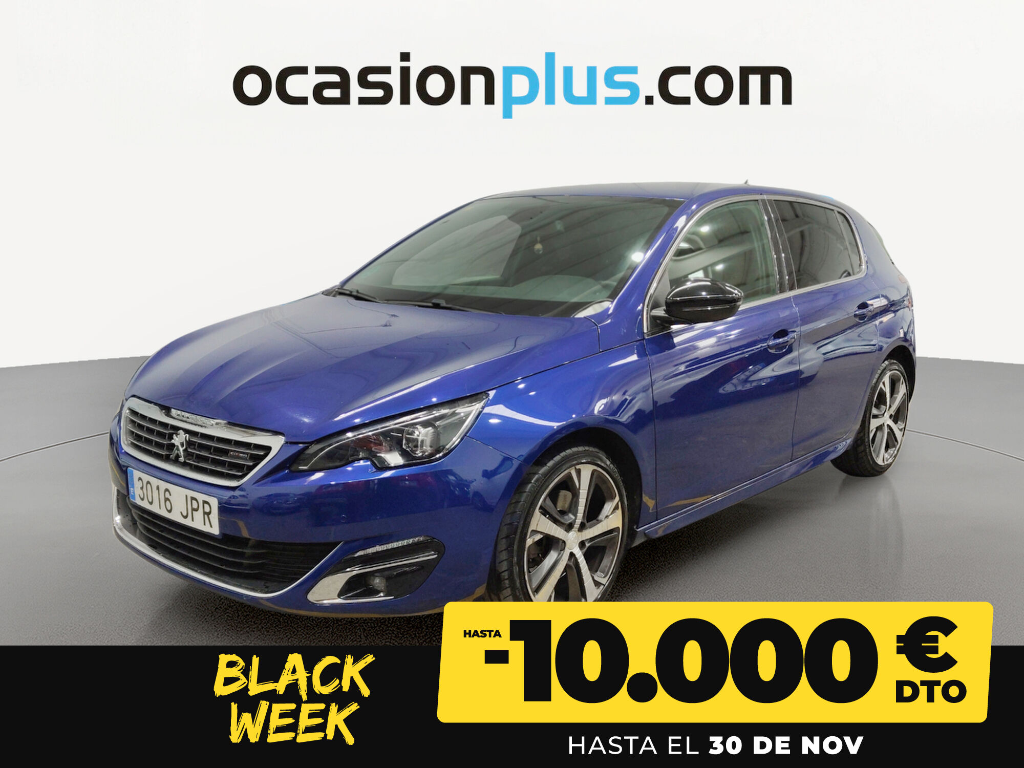 PEUGEOT 308 (2.0 BlueHDI GT Line 110 kW (150 CV)) en Madrid