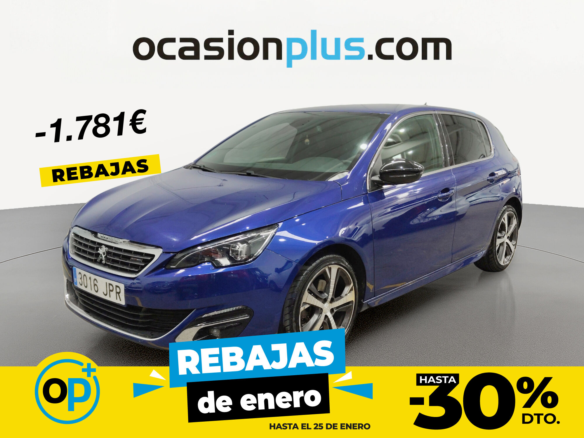 PEUGEOT 308 (2.0 BlueHDI GT Line 110 kW (150 CV)) en Madrid