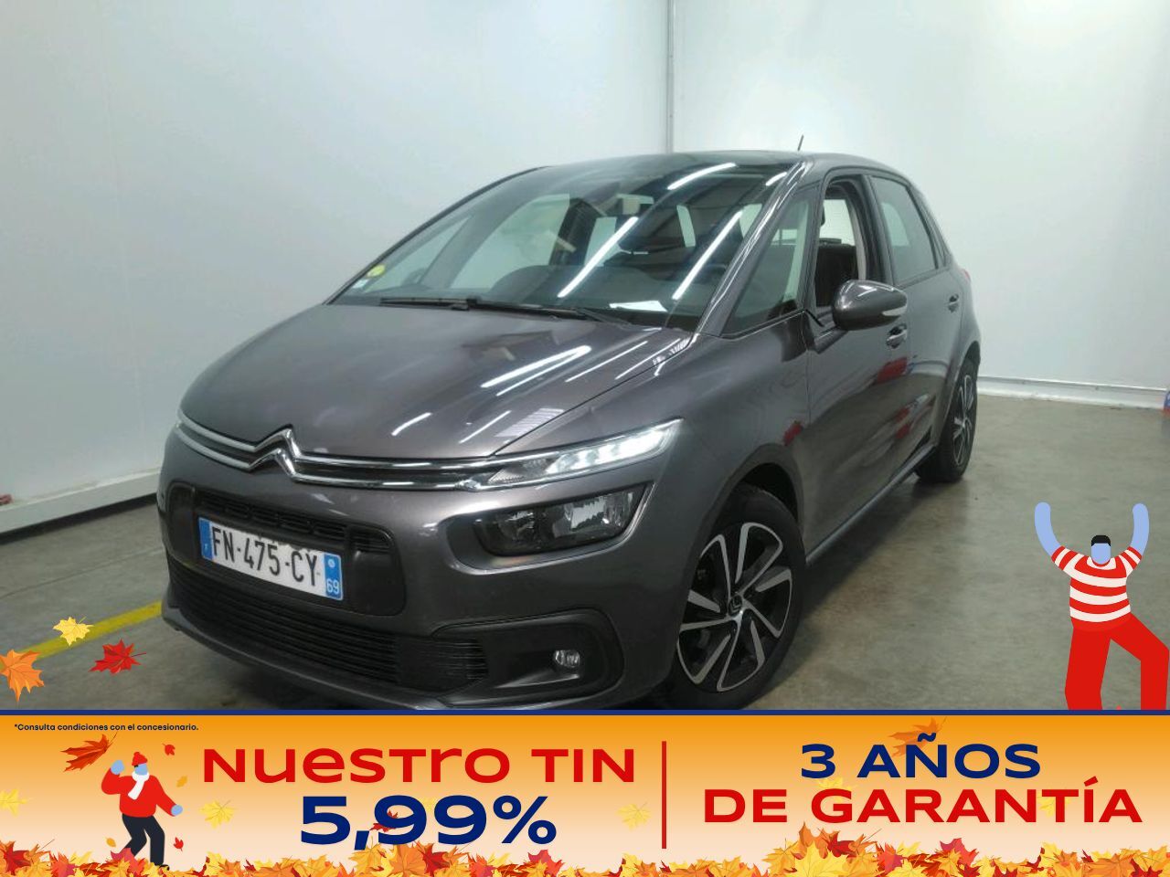 CITROEN C4 (BlueHDi 96KW (130CV) Feel) en Madrid